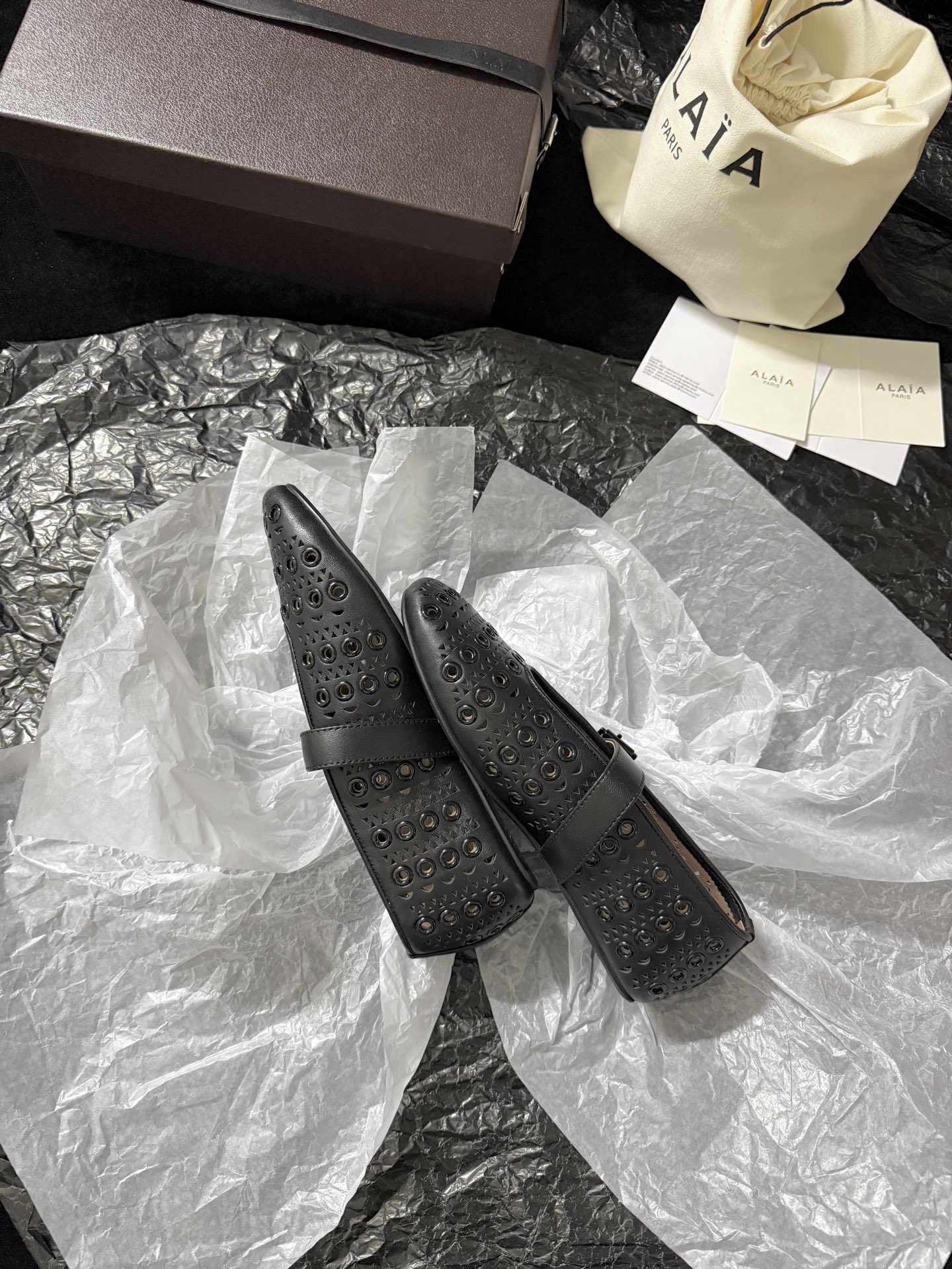 Alaïa Cut-out Mary Jane shoes