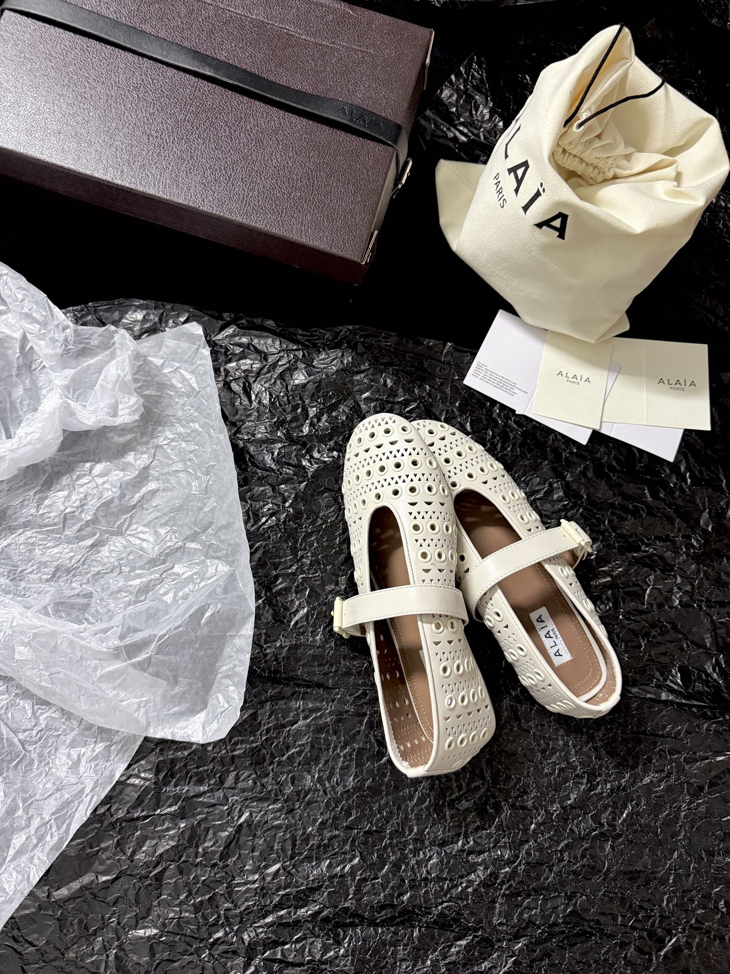 Alaïa Cut-out Mary Jane shoes