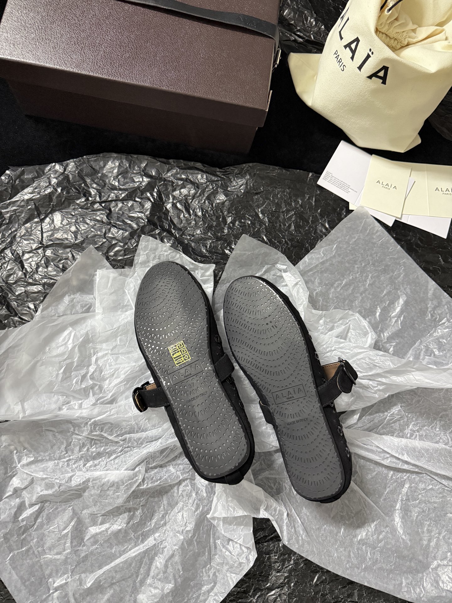 Alaïa Cut-out Mary Jane shoes