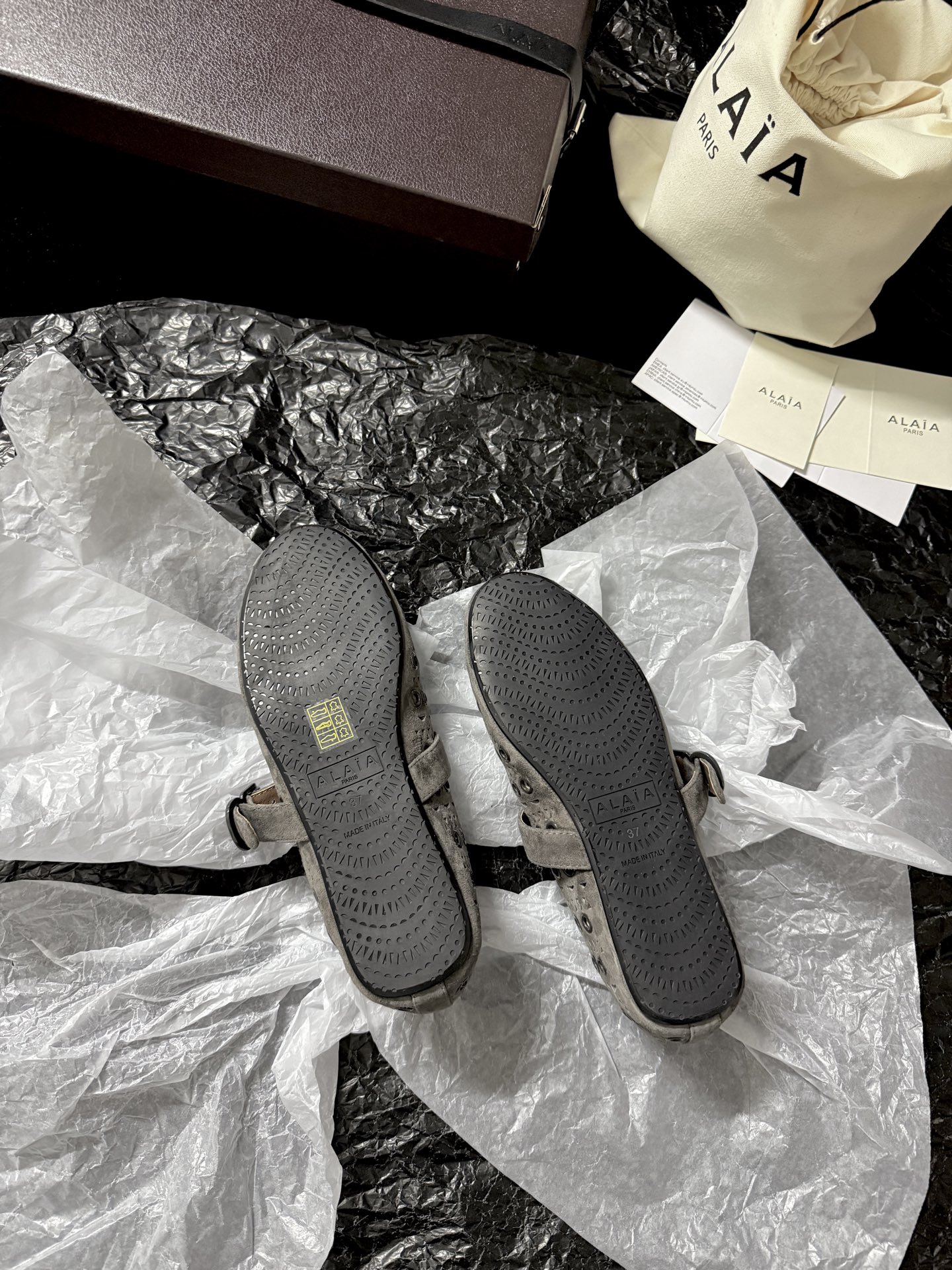 Alaïa Cut-out Mary Jane shoes