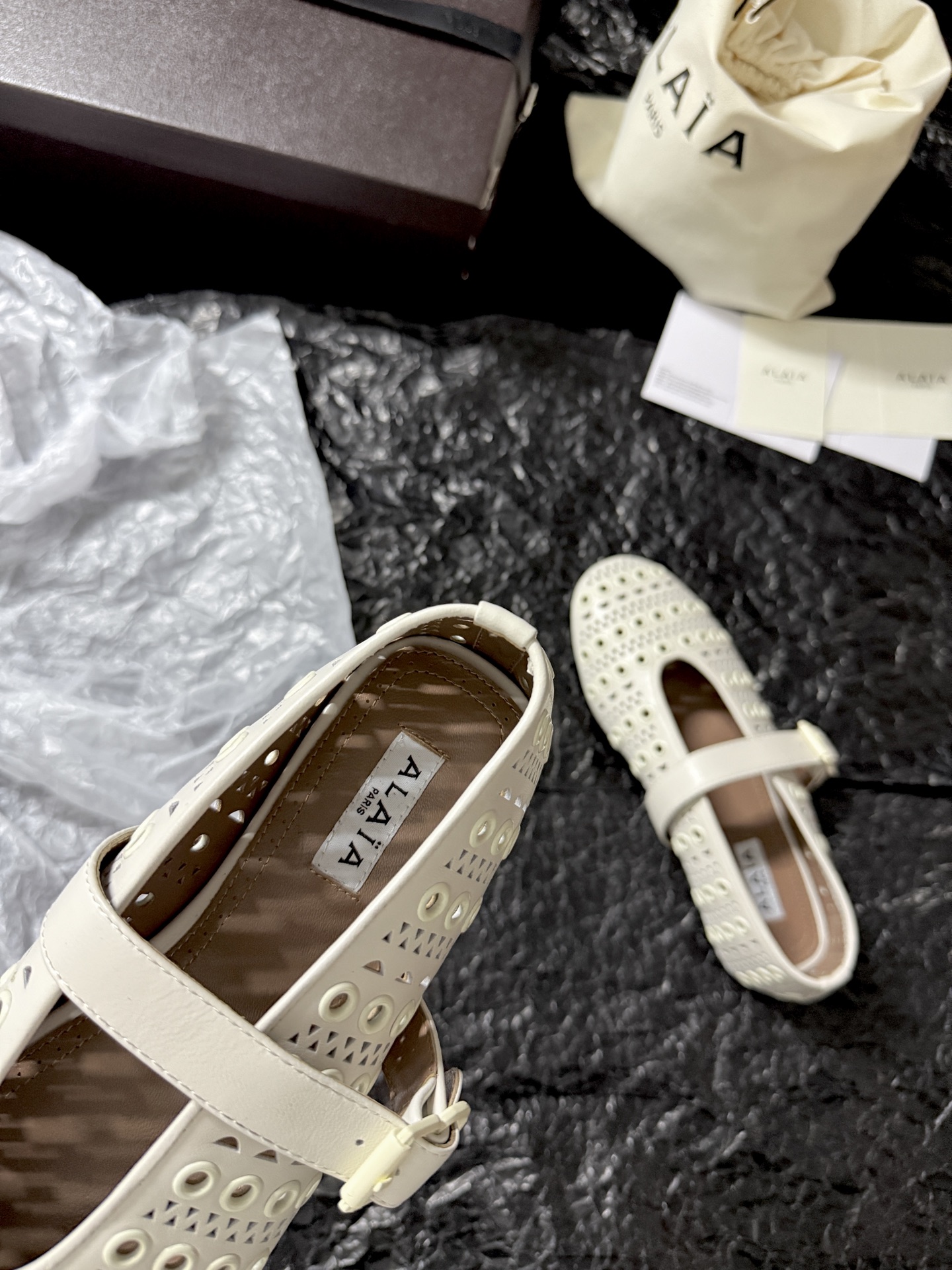 Alaïa Cut-out Mary Jane shoes