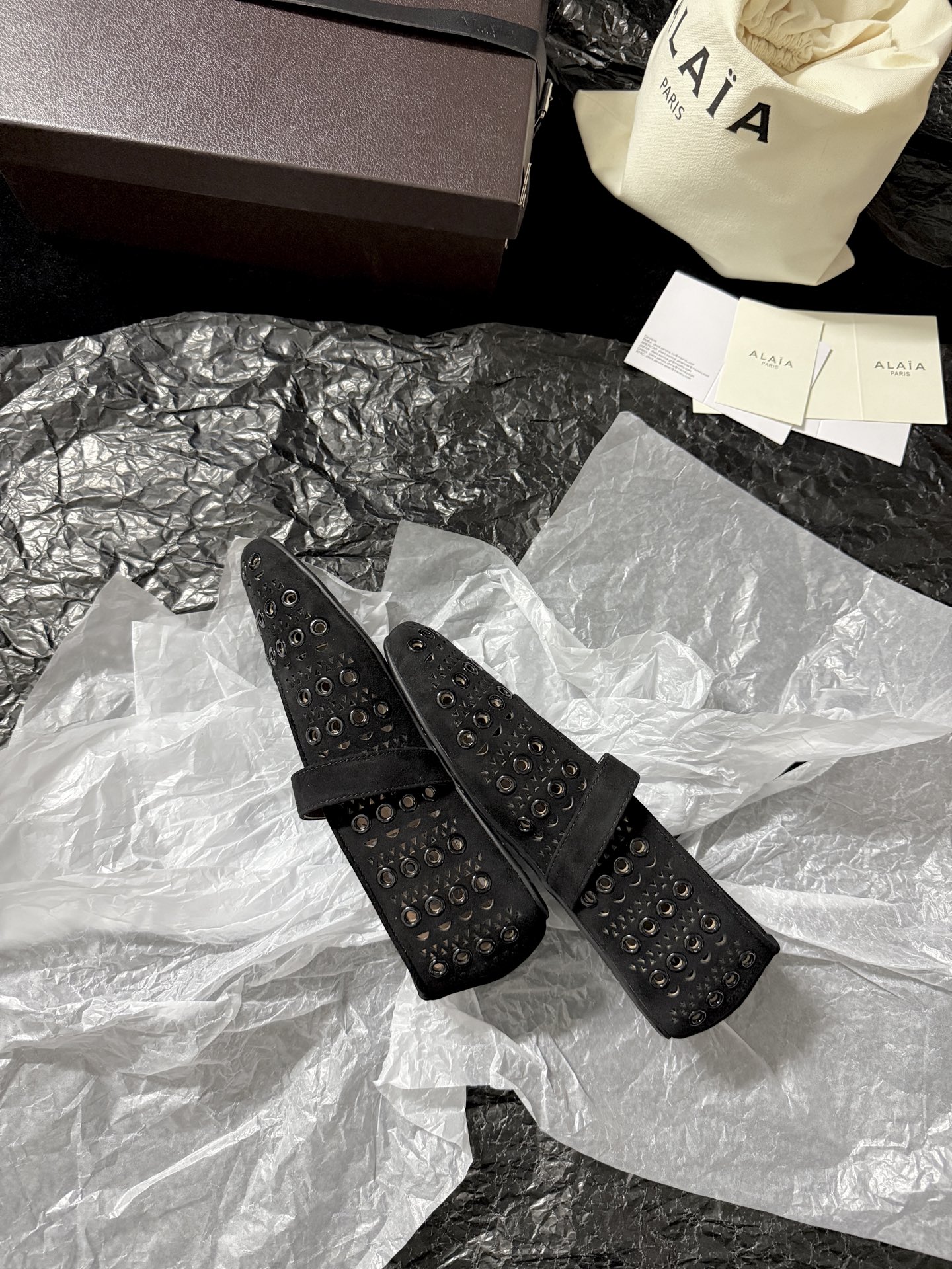 Alaïa Cut-out Mary Jane shoes