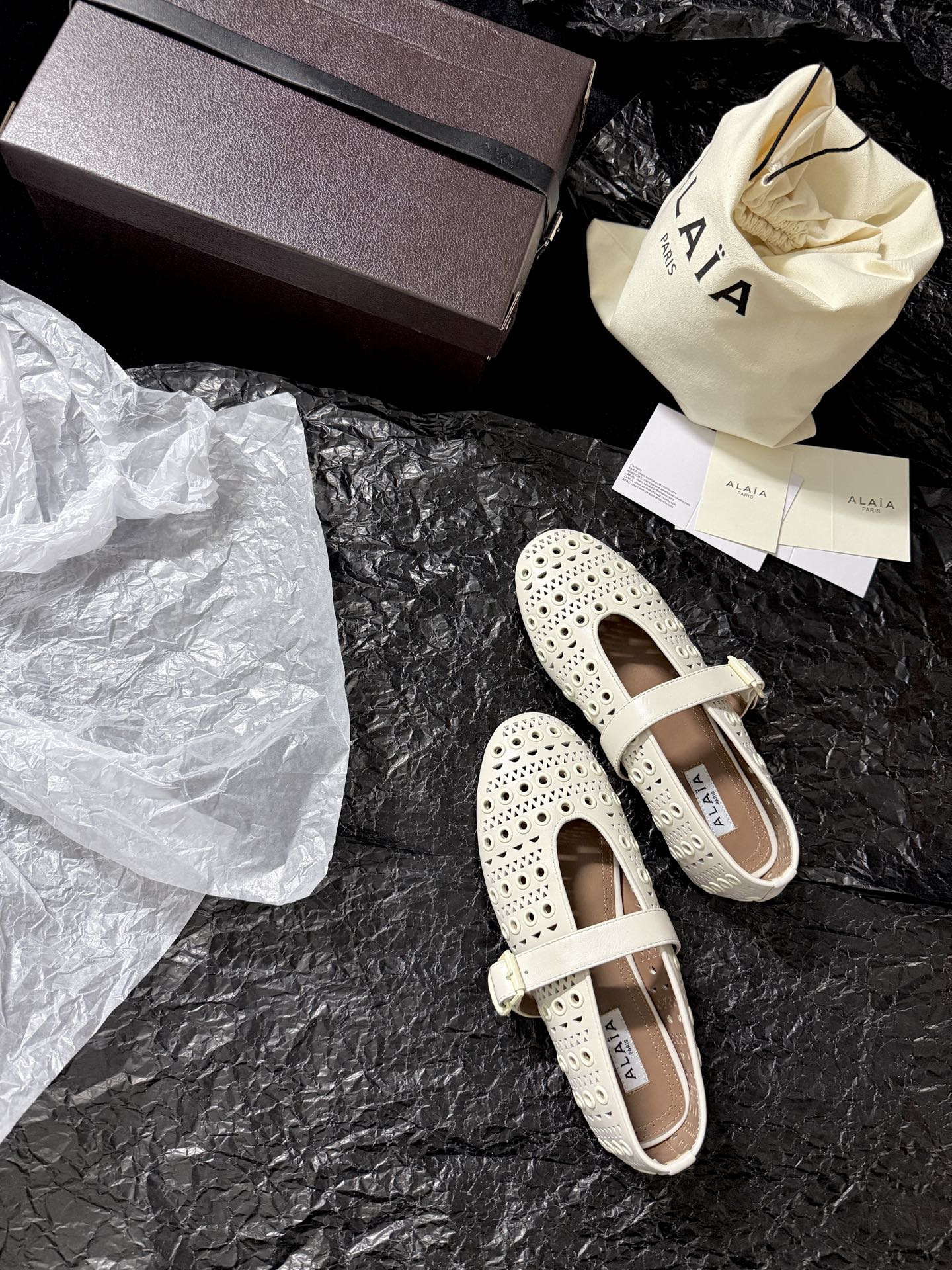 Alaïa Cut-out Mary Jane shoes