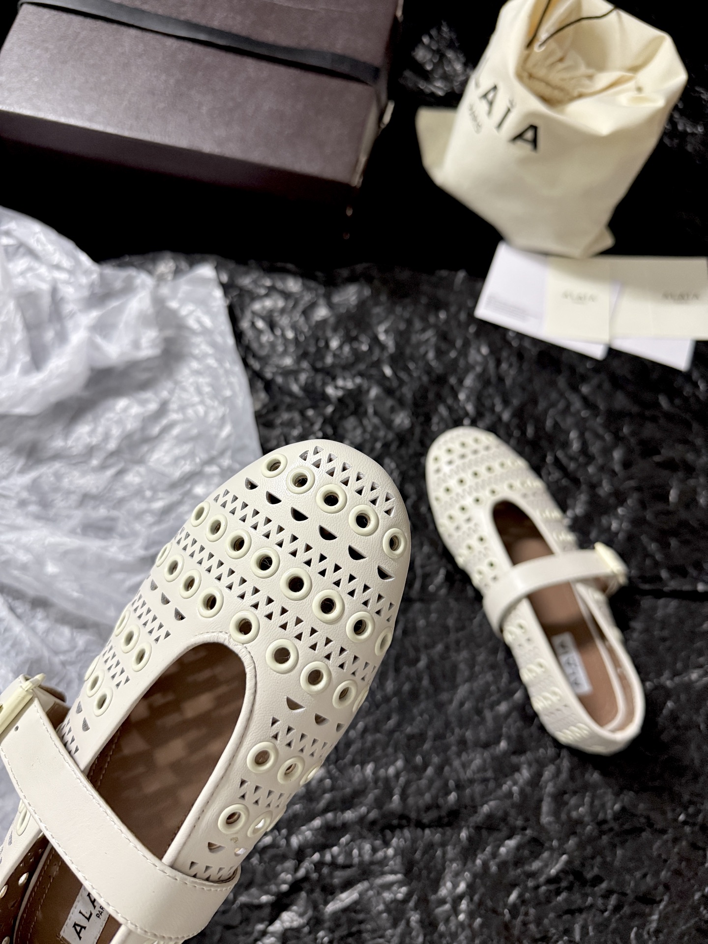 Alaïa Cut-out Mary Jane shoes