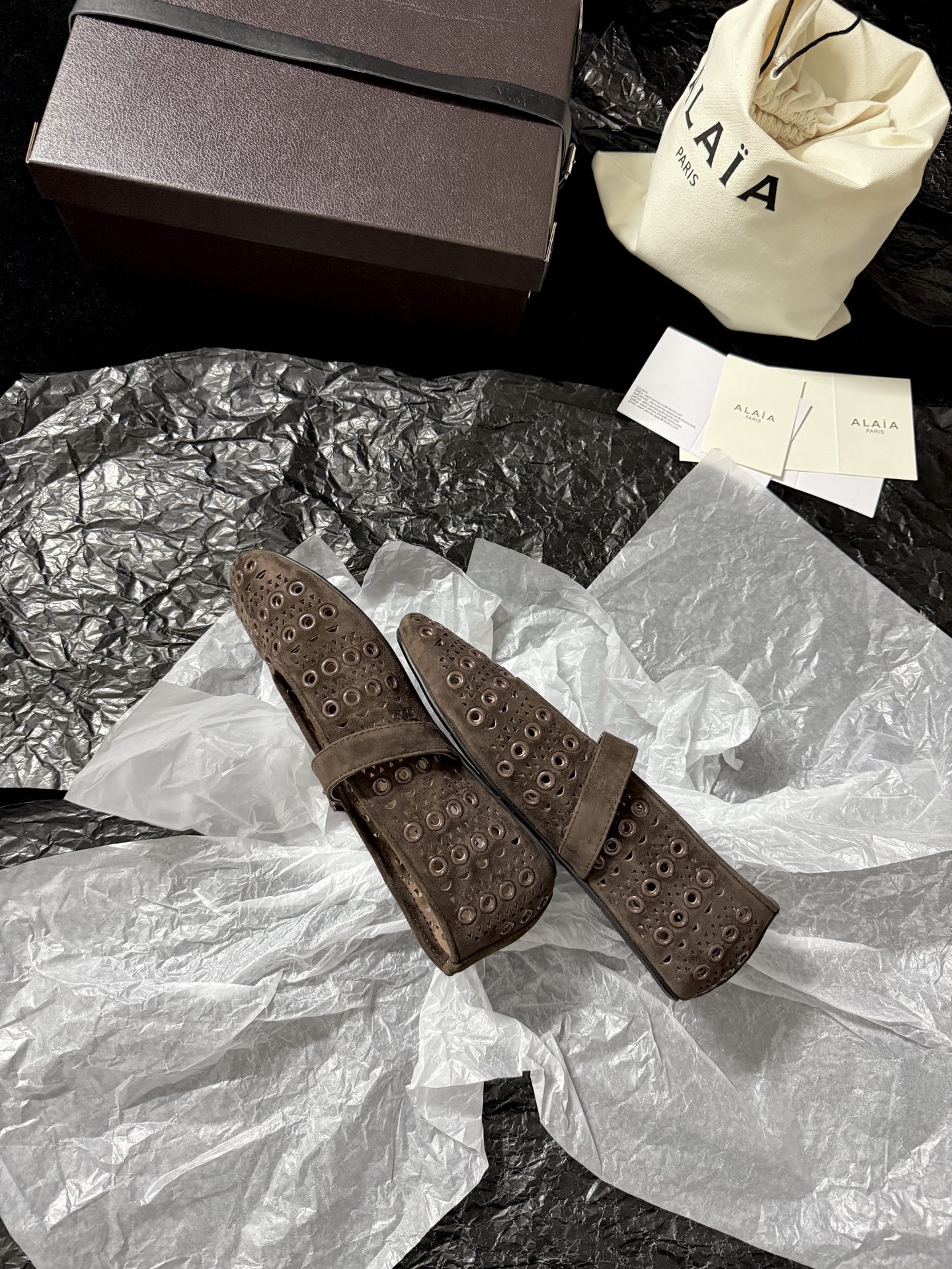 Alaïa Cut-out Mary Jane shoes