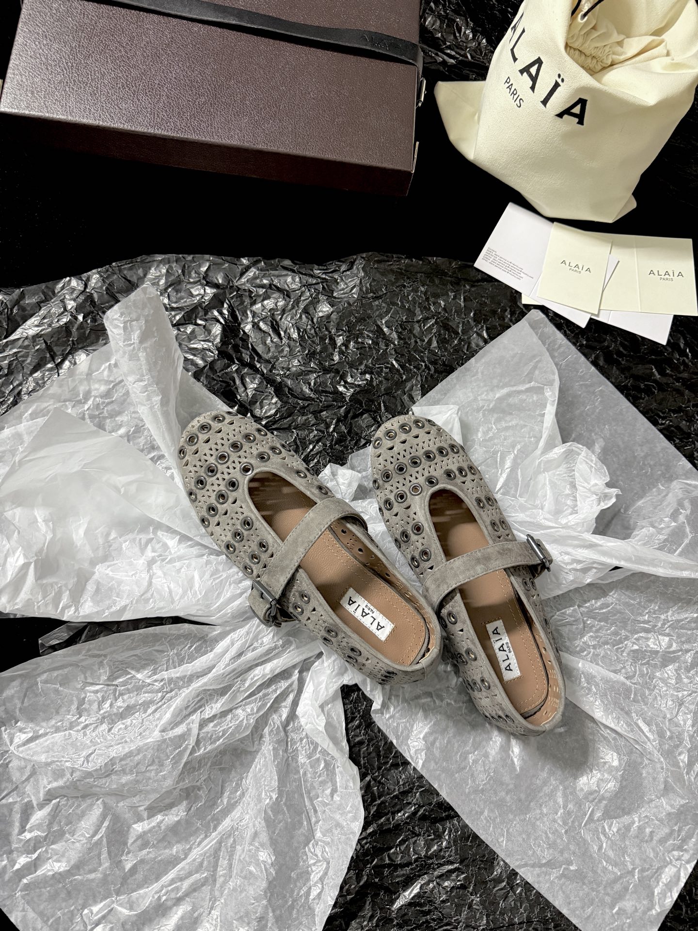 Alaïa Cut-out Mary Jane shoes
