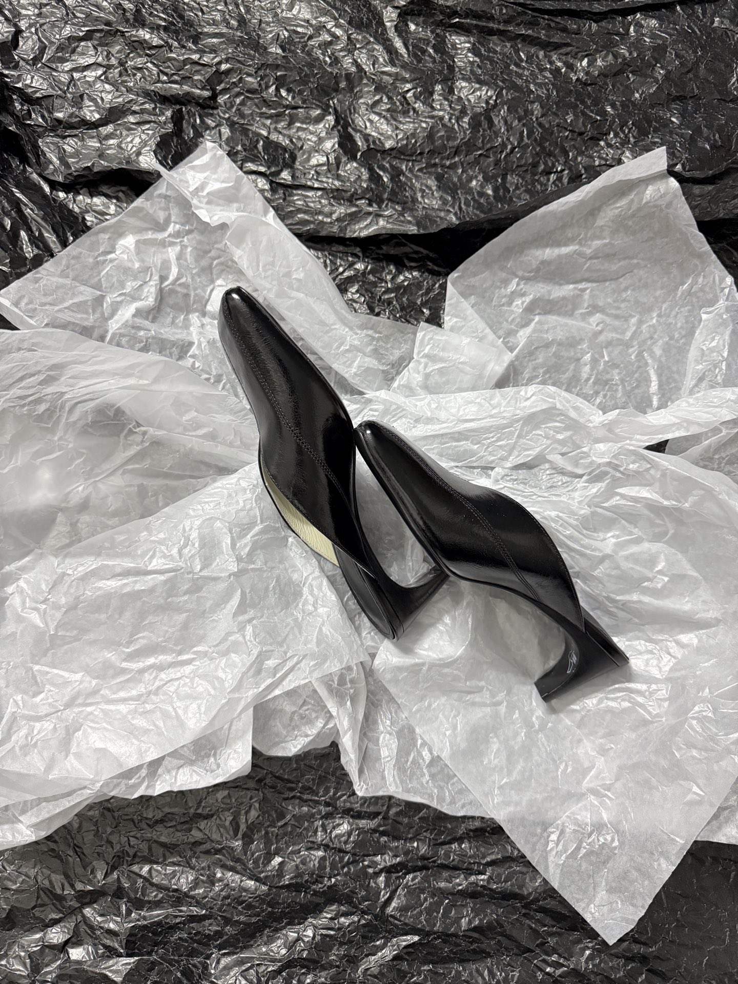 Phoebe Philo Square toe shoes