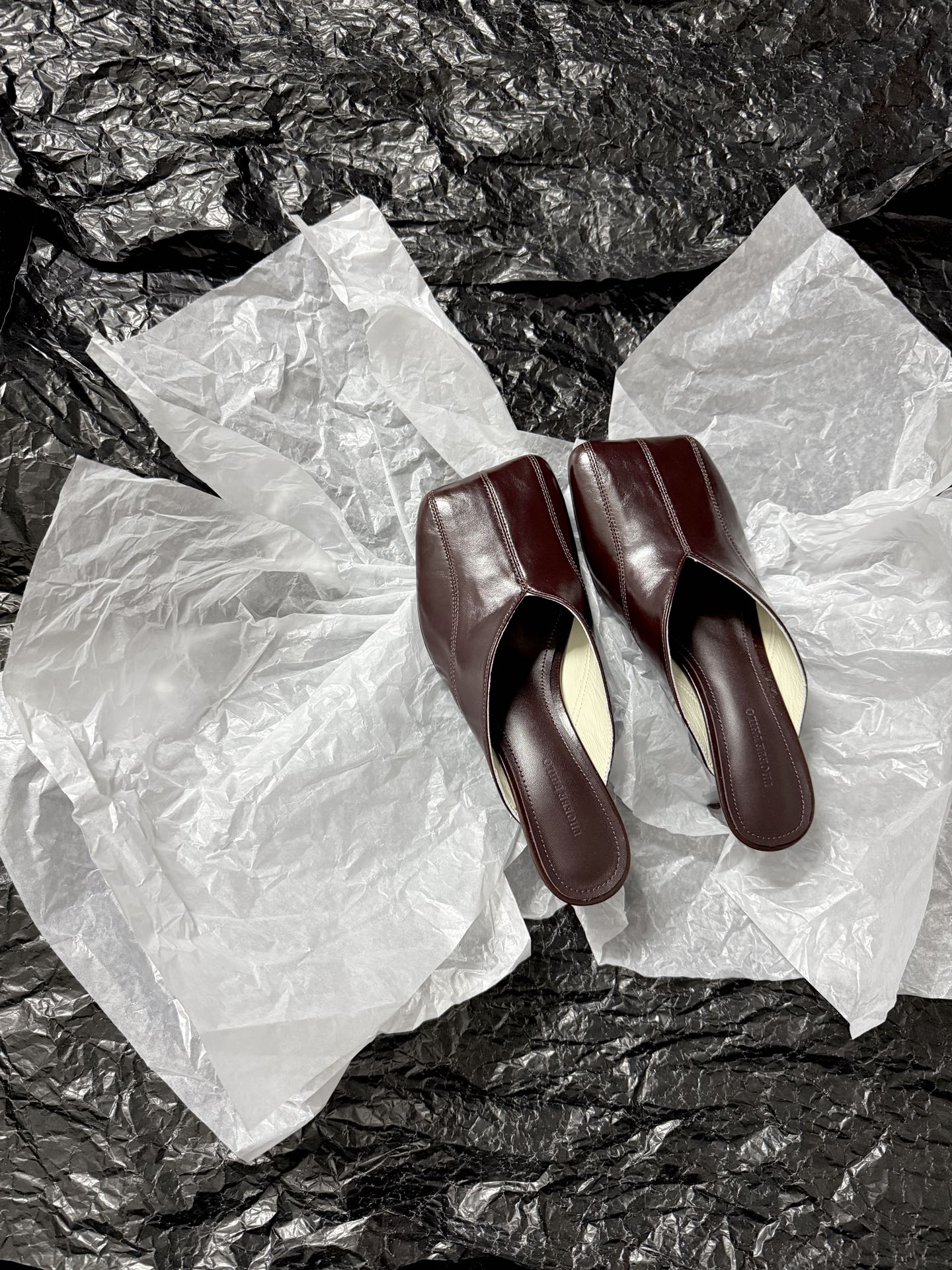 Phoebe Philo Square toe shoes
