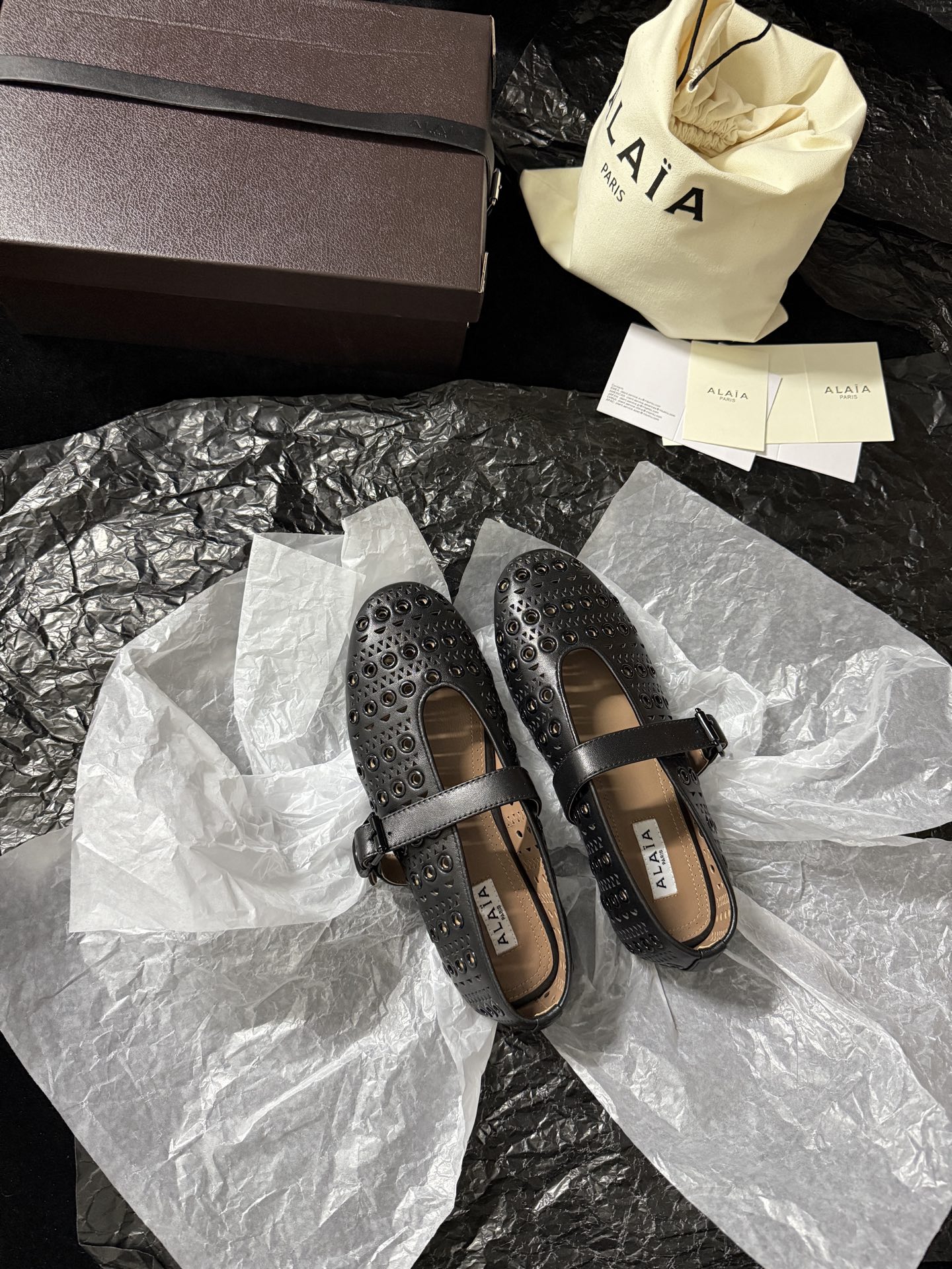 Alaïa Cut-out Mary Jane shoes