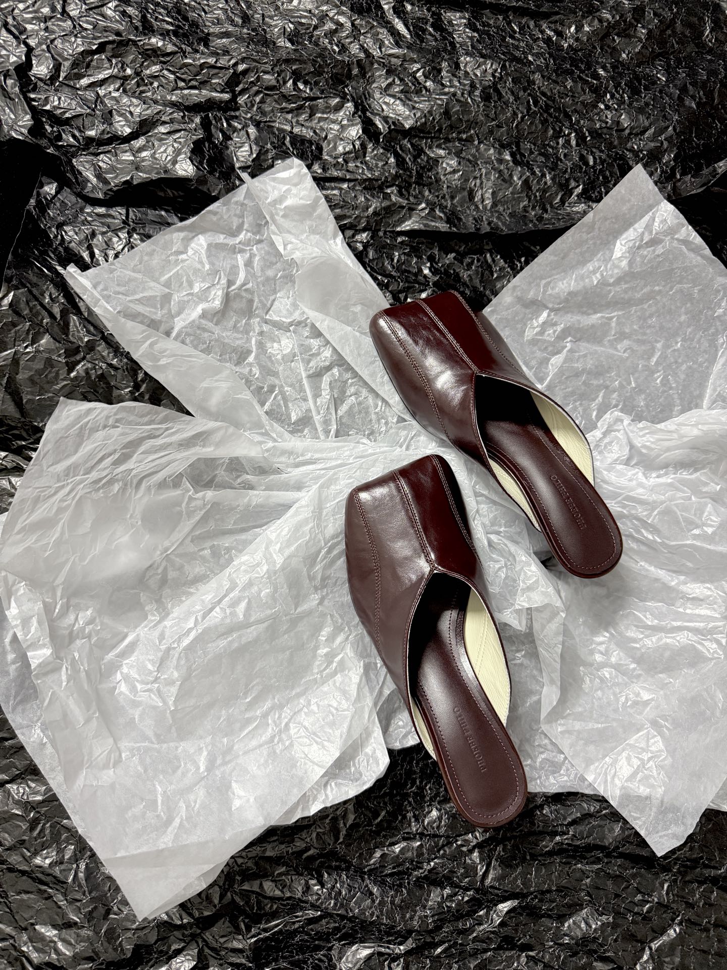 Phoebe Philo Square toe shoes