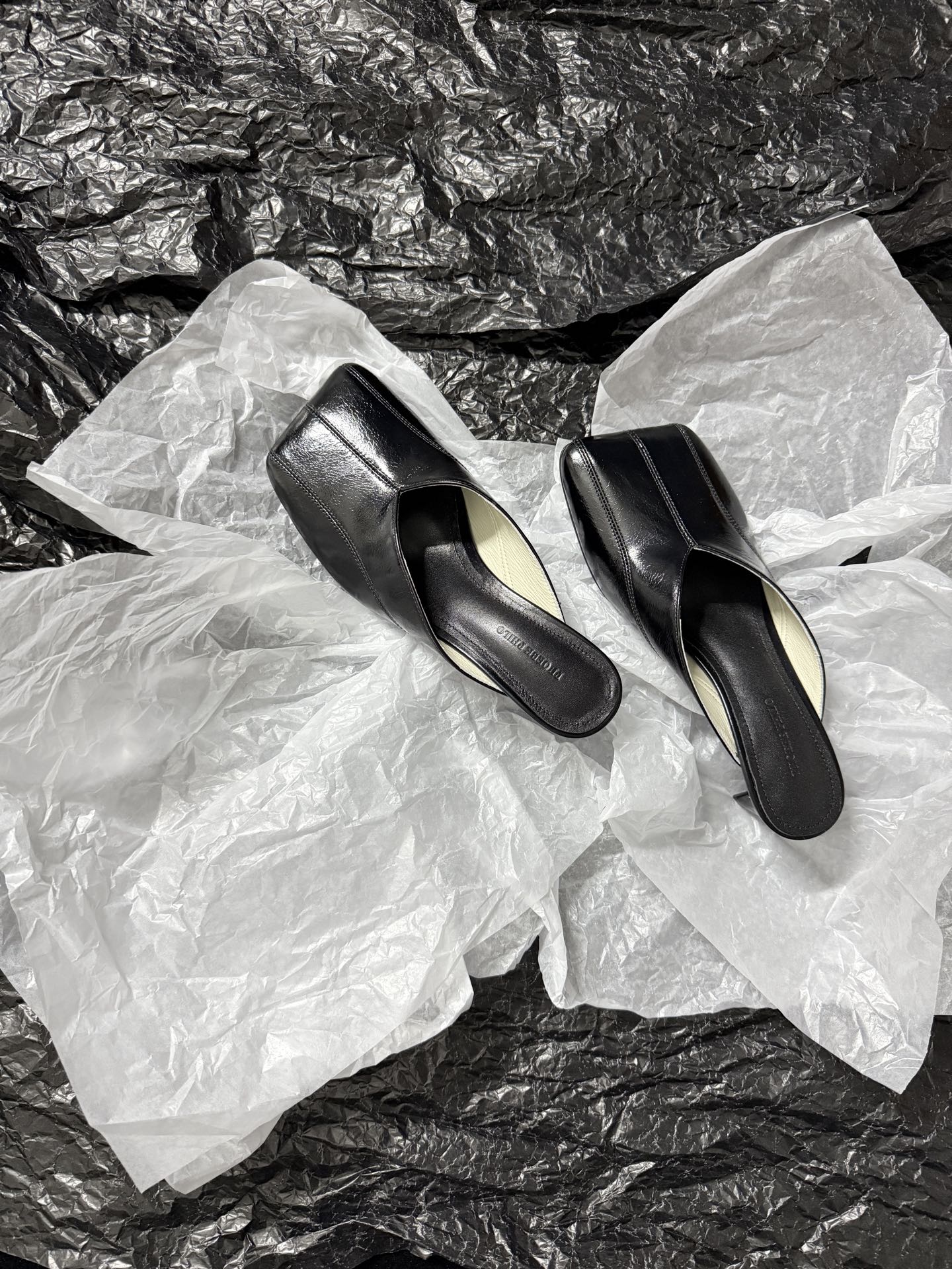 Phoebe Philo Square toe shoes