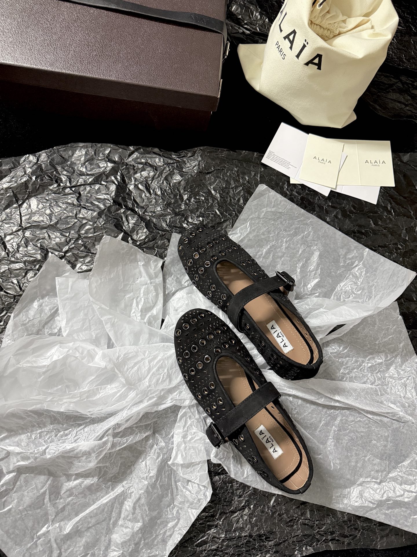 Alaïa Cut-out Mary Jane shoes