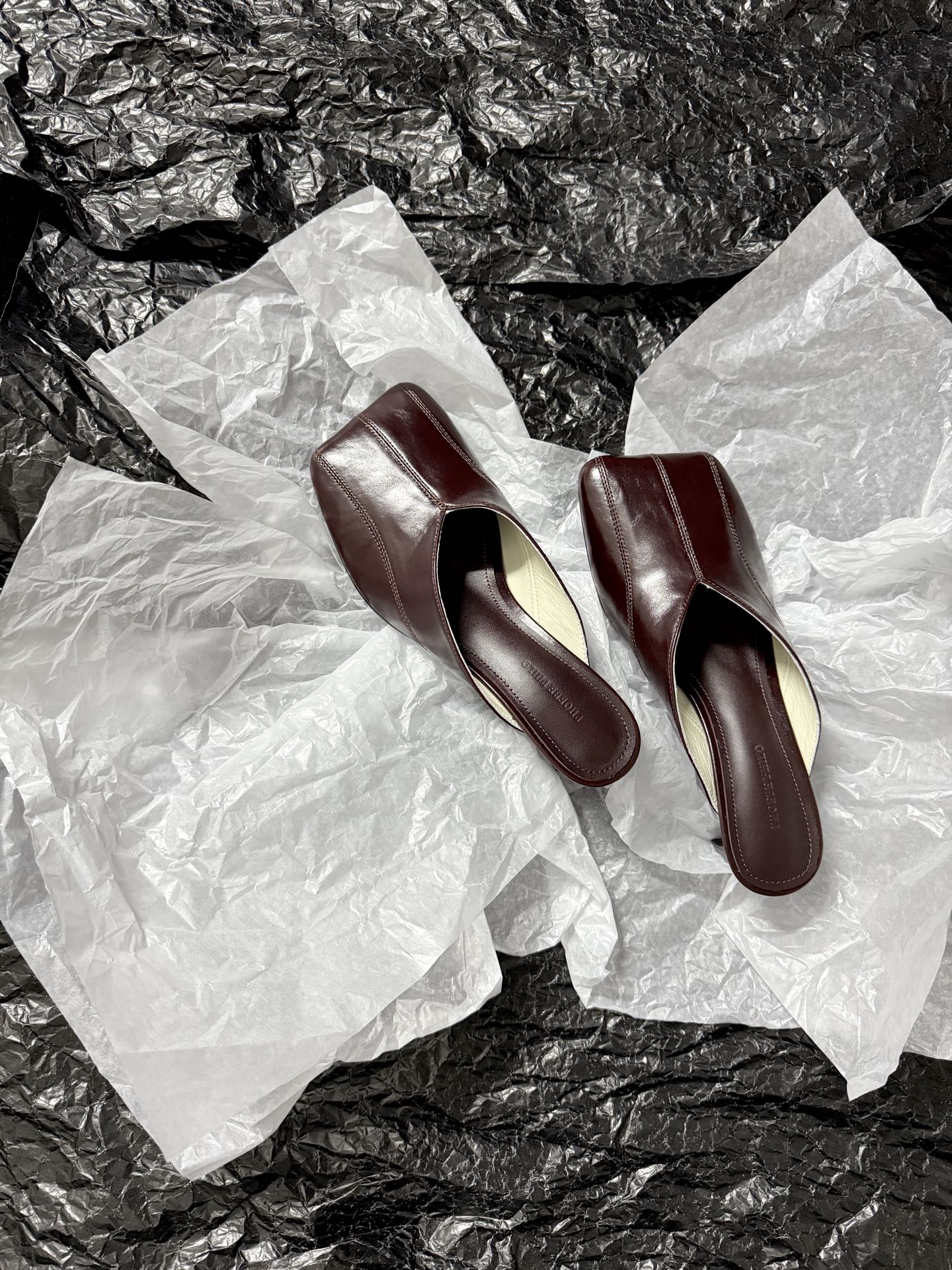 Phoebe Philo Square toe shoes