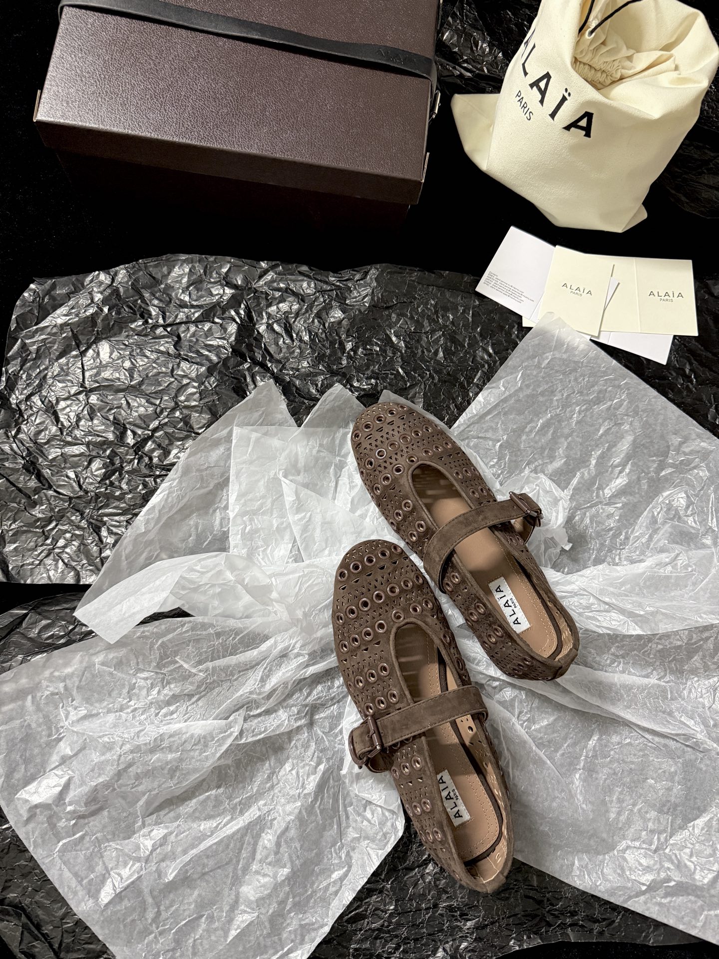 Alaïa Cut-out Mary Jane shoes