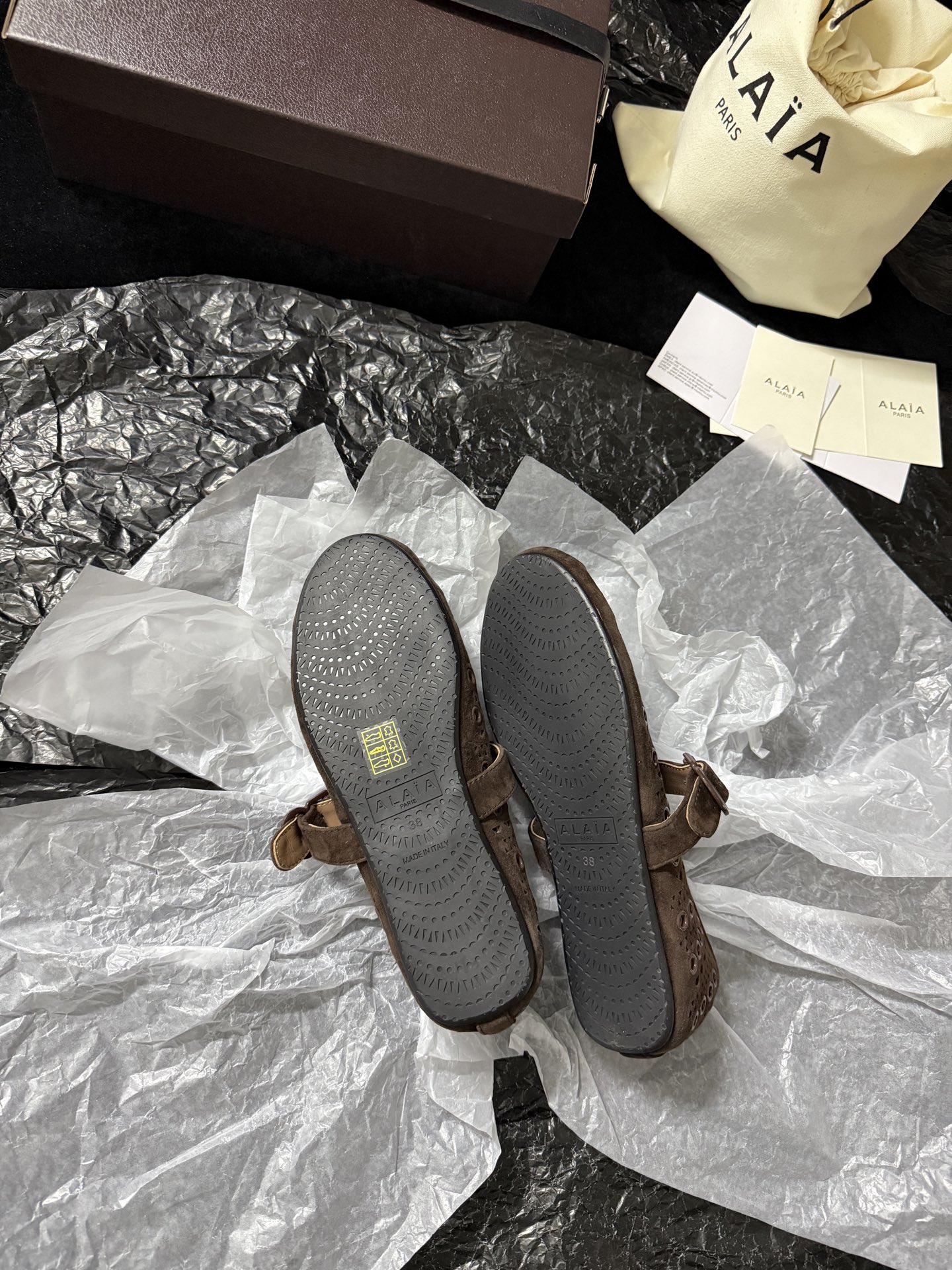 Alaïa Cut-out Mary Jane shoes