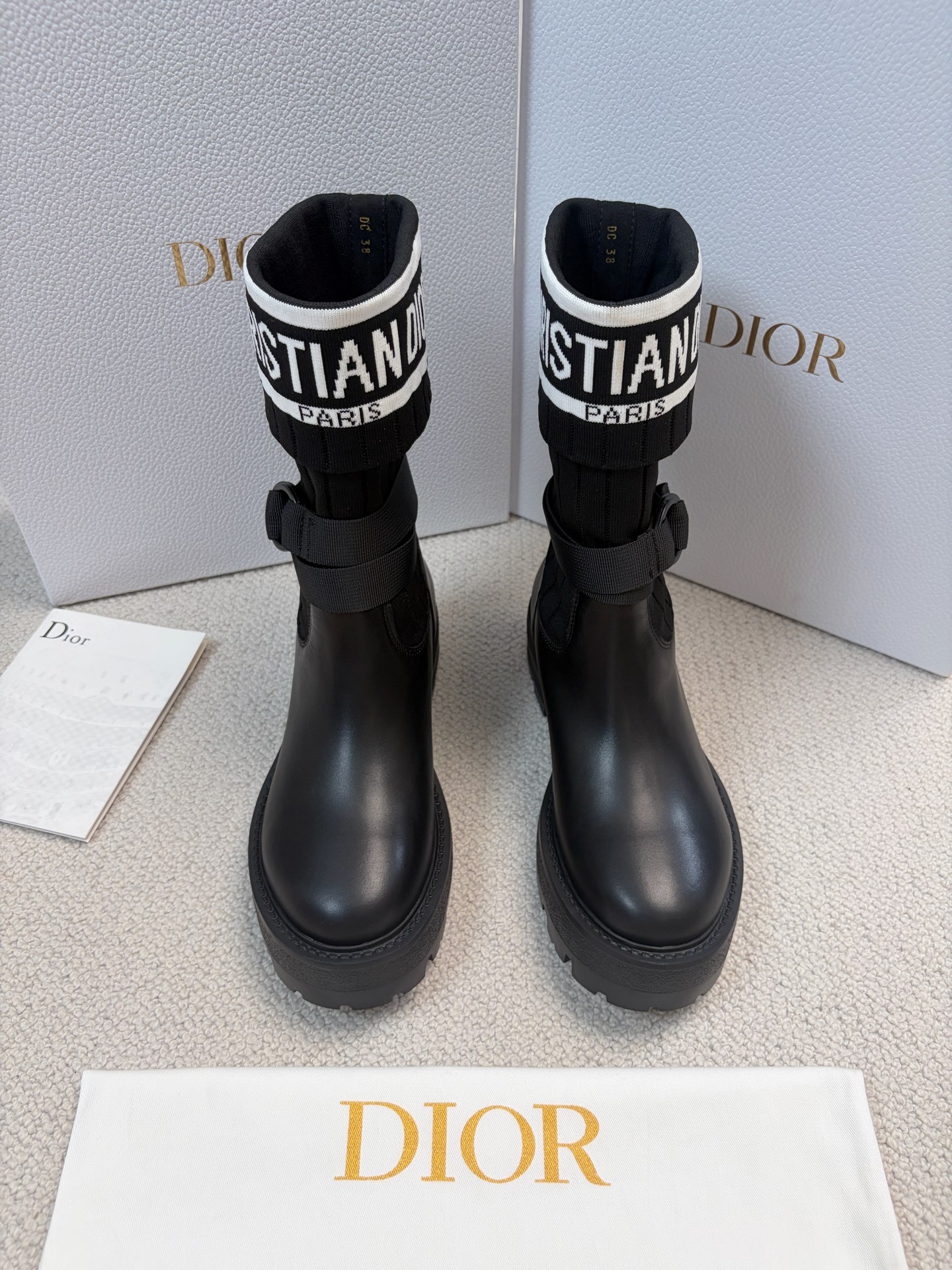 Dior 25ss Stretch Long Boots Sock Boot Style
