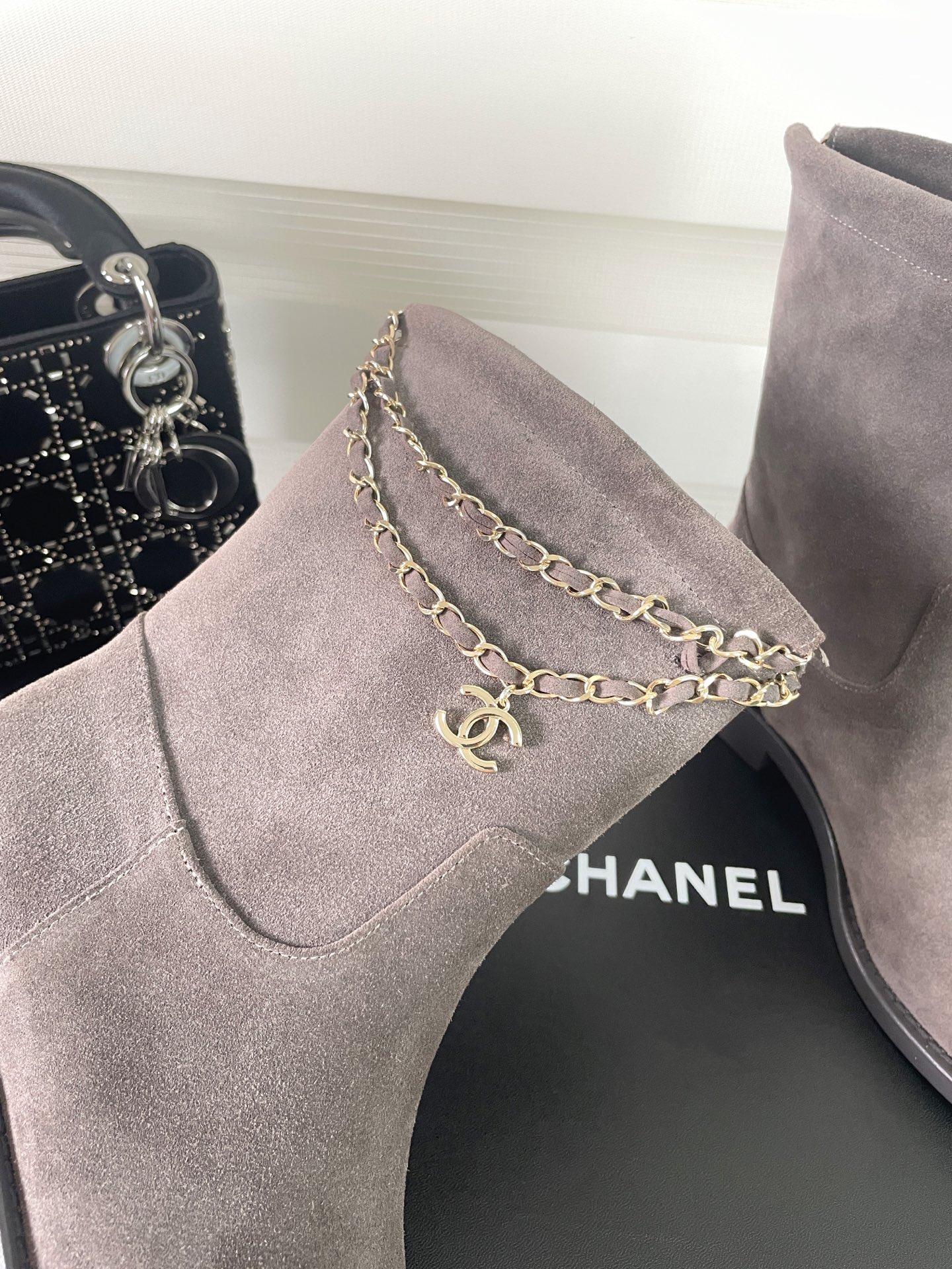 CHANEL autumn and winter new style chain boots