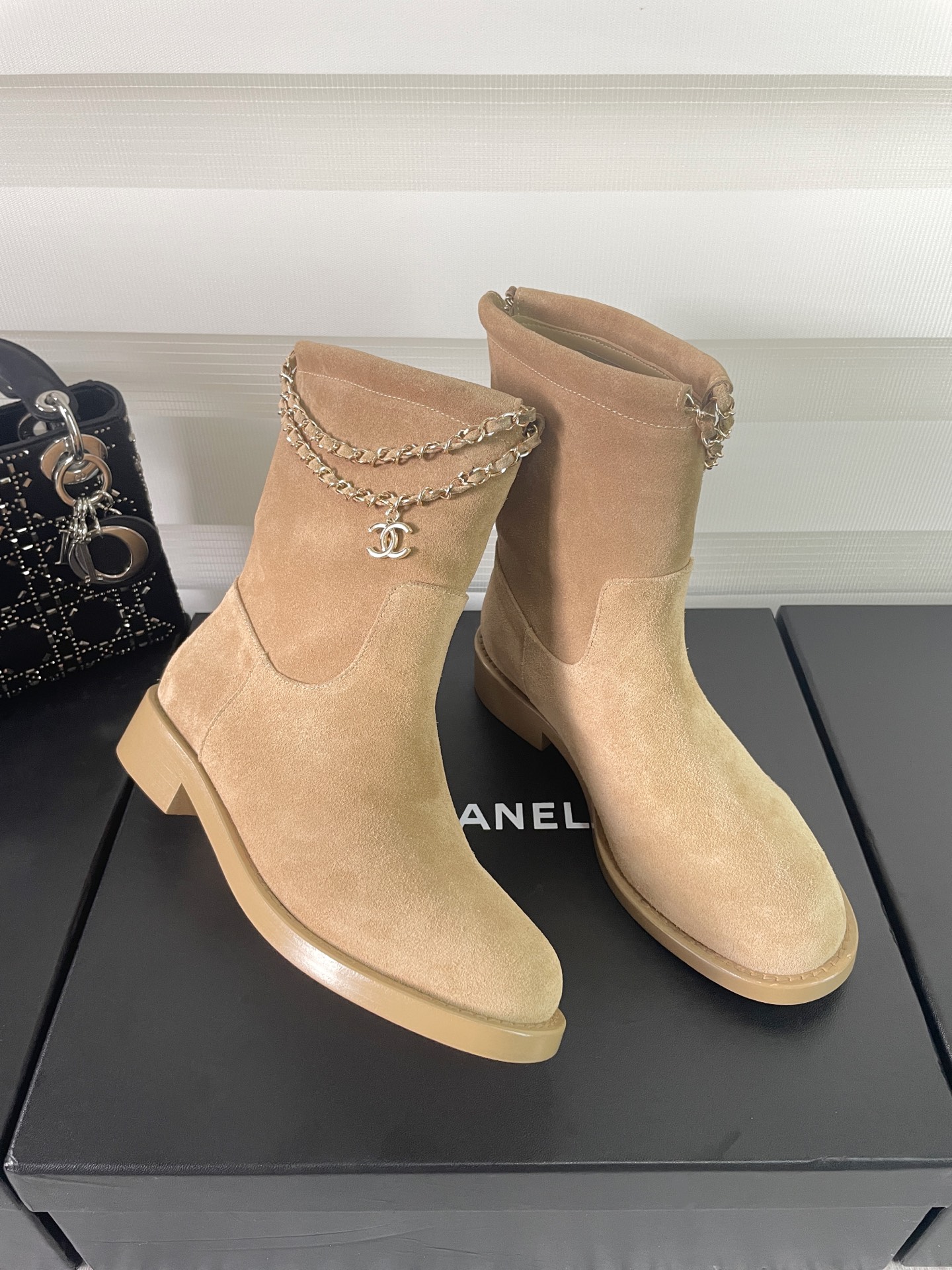 CHANEL autumn and winter new style chain boots