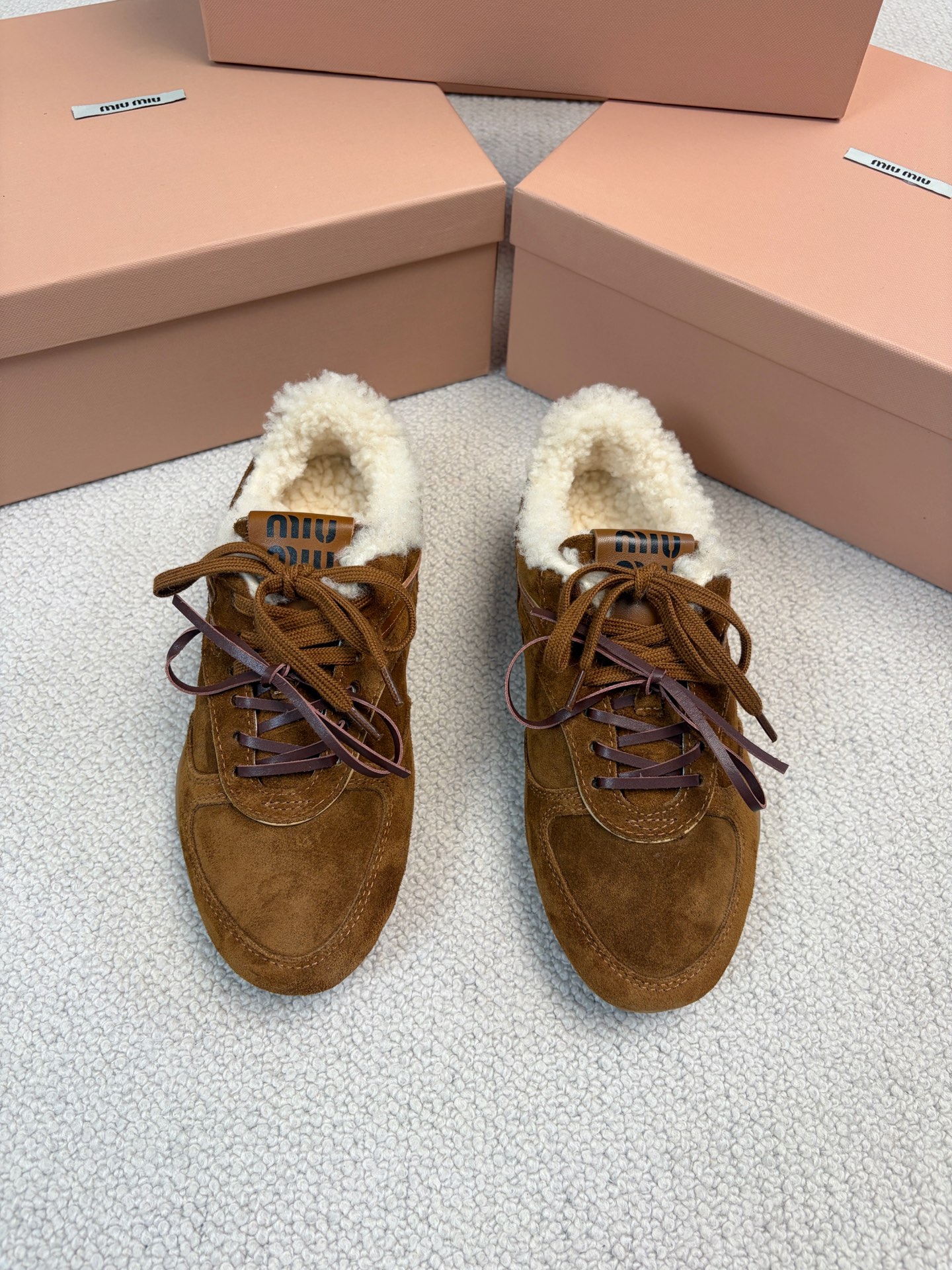 Miu Miu New Runway German Army Trainer Shoes