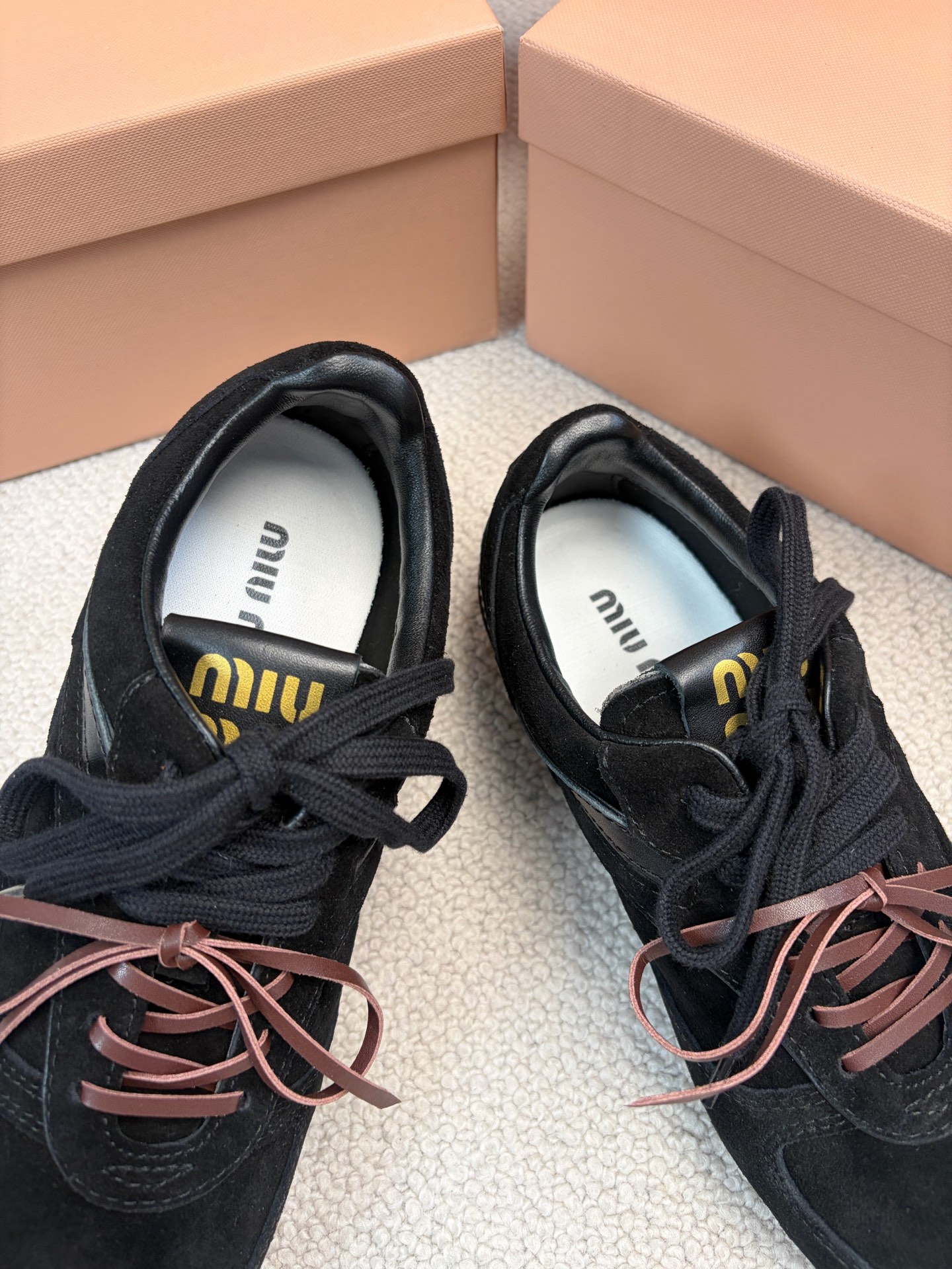 MiuMiu New Runway German Army Trainer Casual Shoes