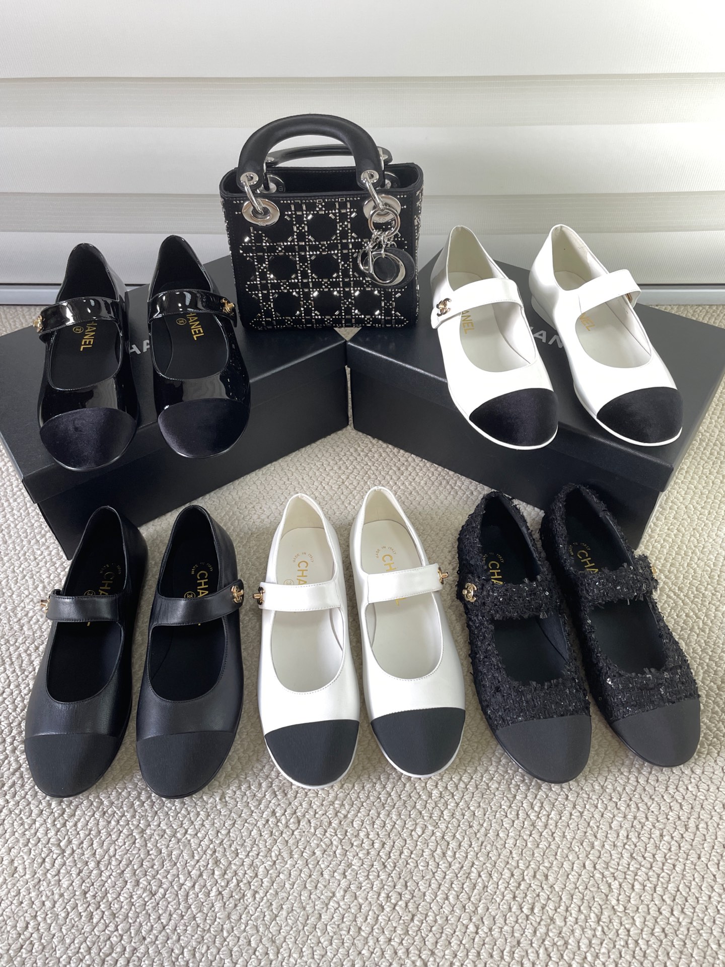 Chanel little Chanel Mary Jane single shoes