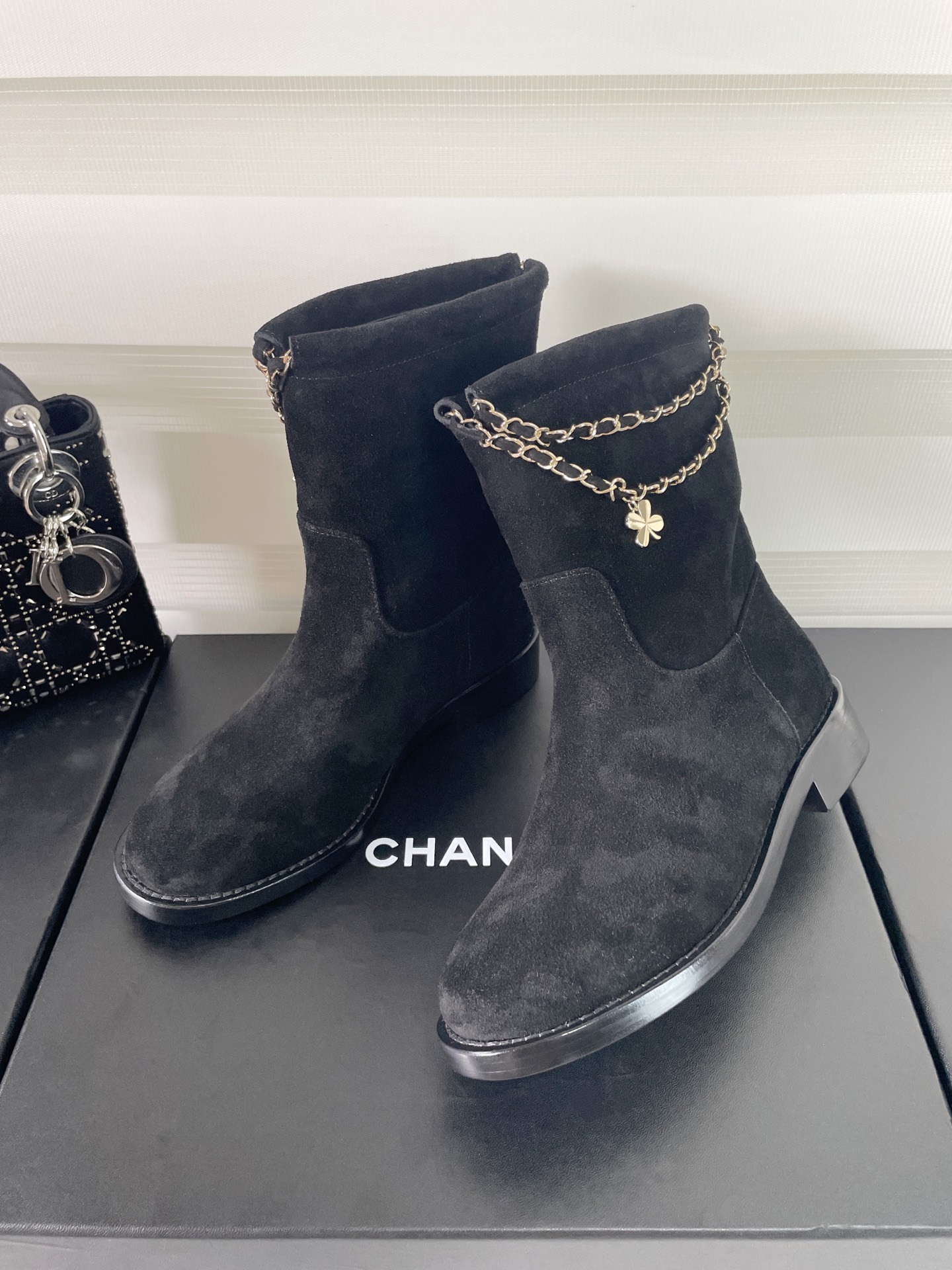 CHANEL autumn and winter new style chain boots