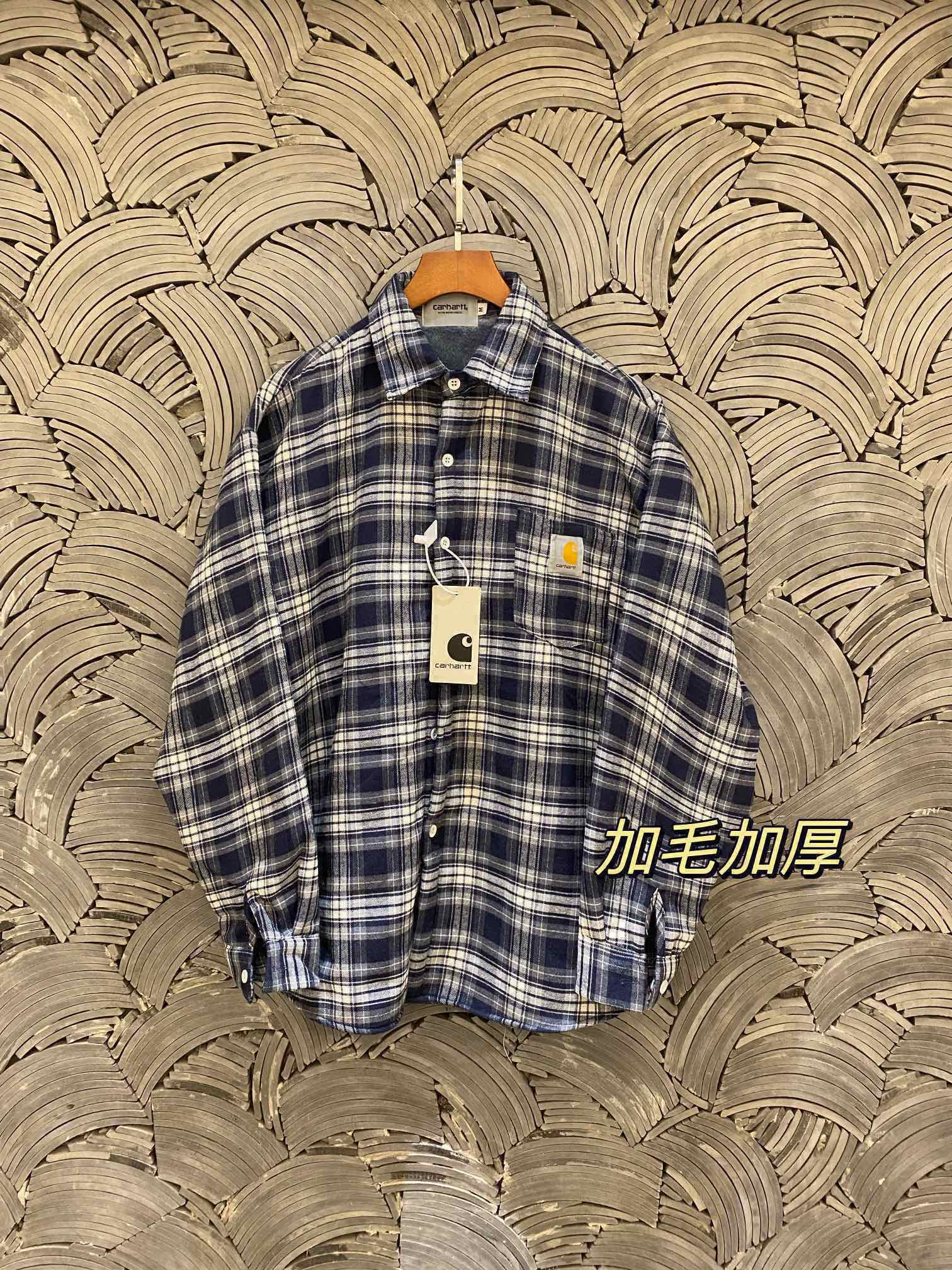 Carhartt Fleece-Lined Plaid Shirt