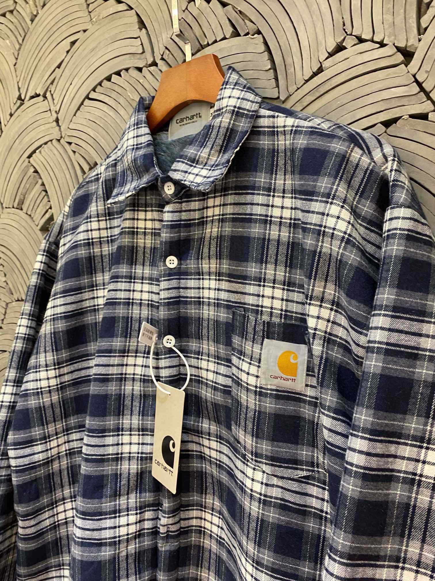 Carhartt Fleece-Lined Plaid Shirt