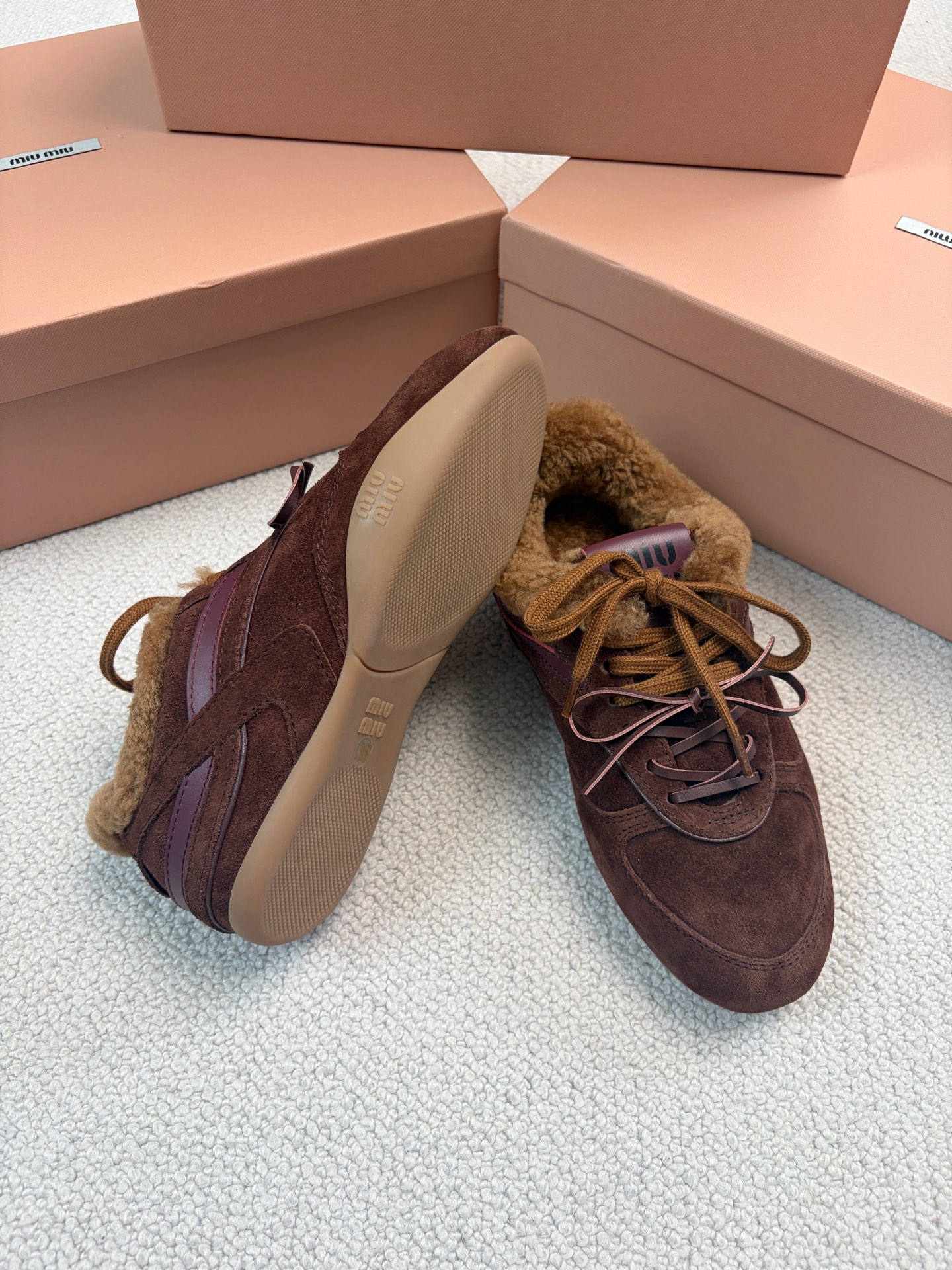 Miu Miu New Runway German Army Trainer Shoes