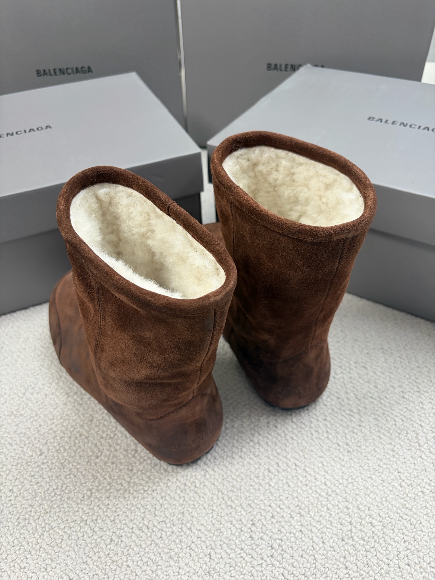 Balenciaga Snow Boots Cotton Shoes