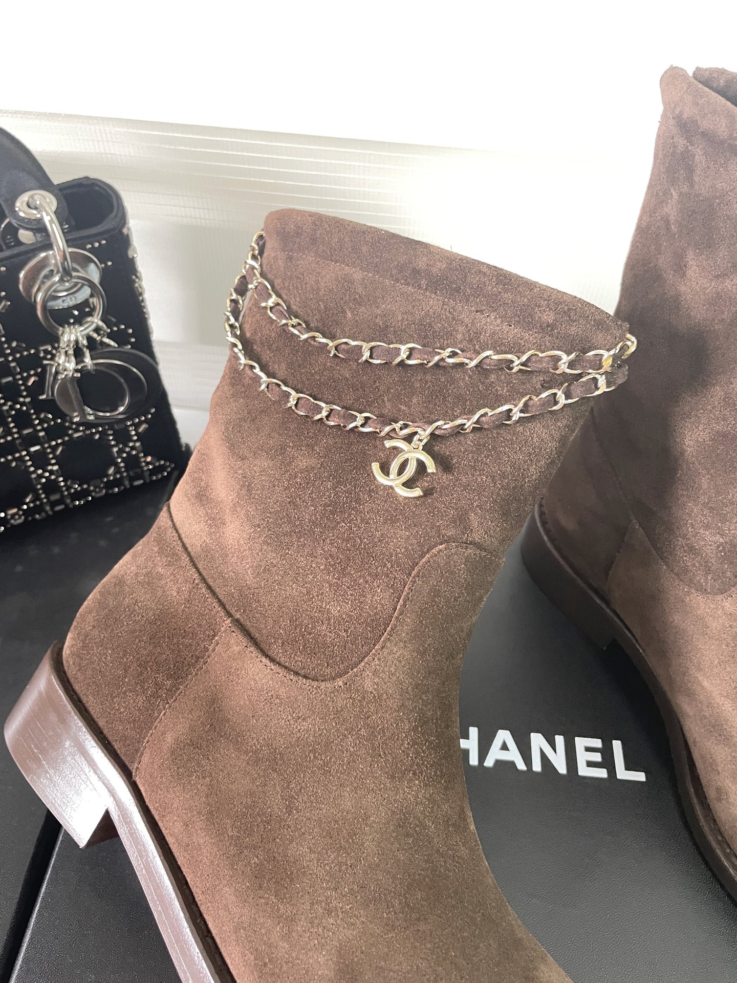 CHANEL autumn and winter new style chain boots