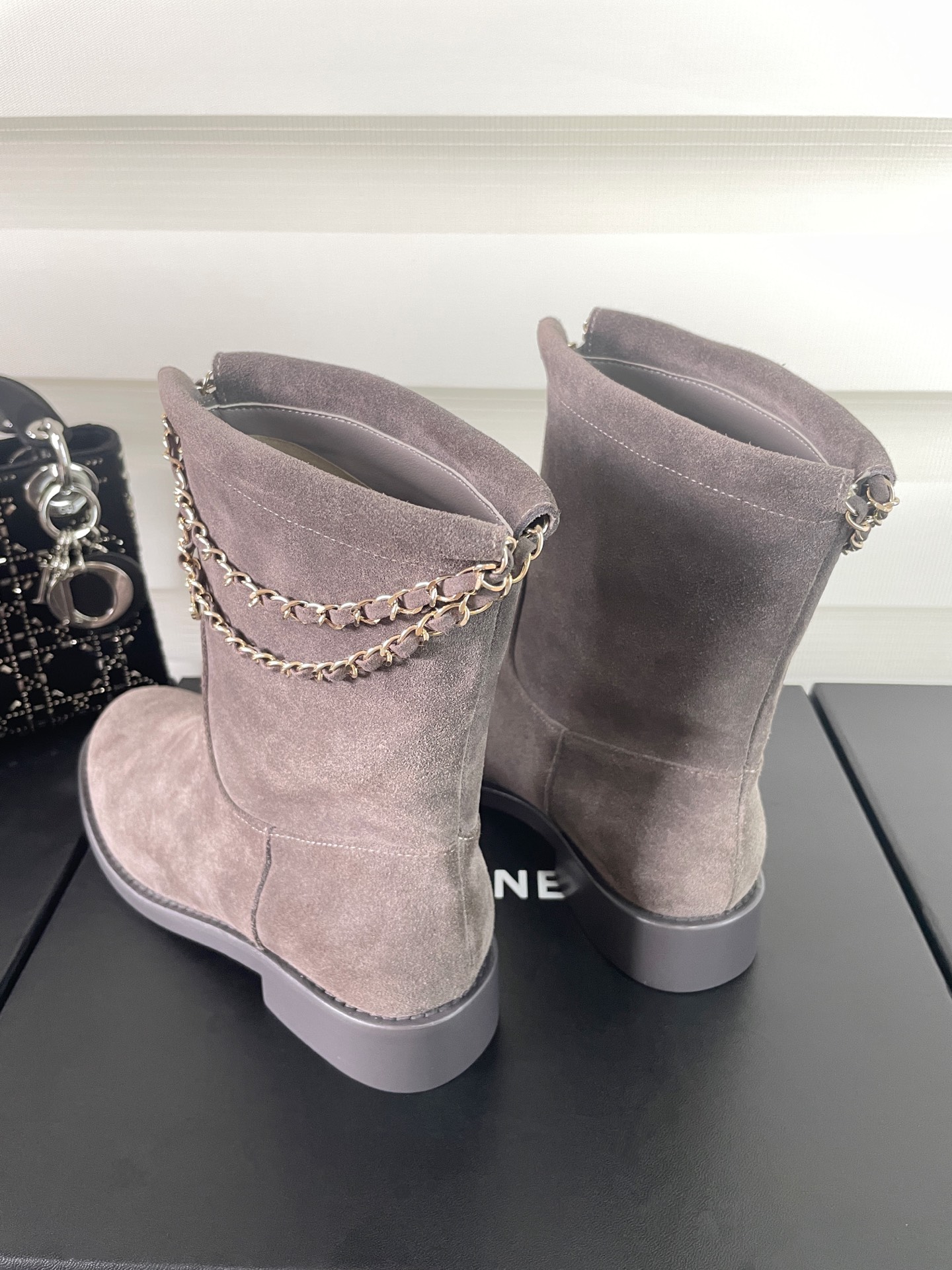 CHANEL autumn and winter new style chain boots