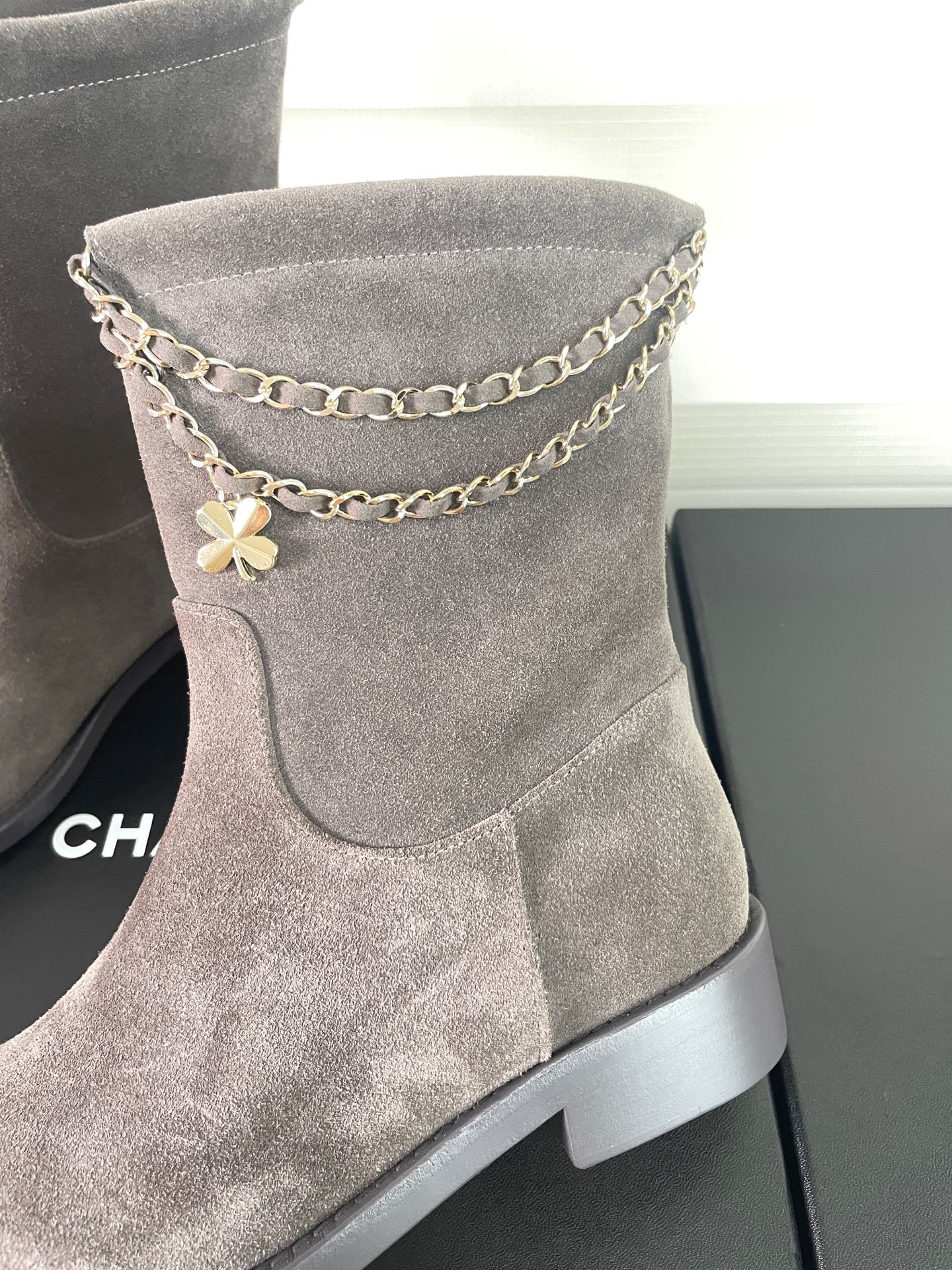 CHANEL autumn and winter new style chain boots