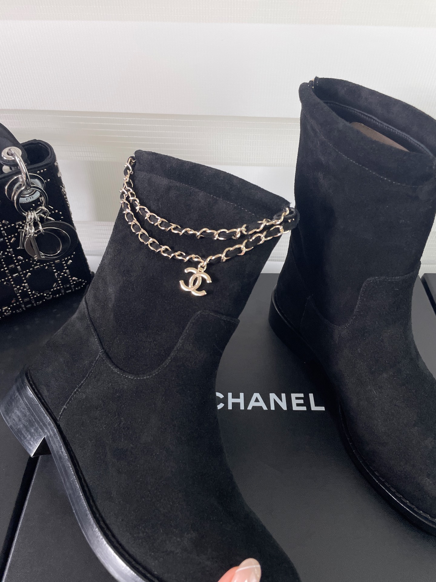 CHANEL autumn and winter new style chain boots