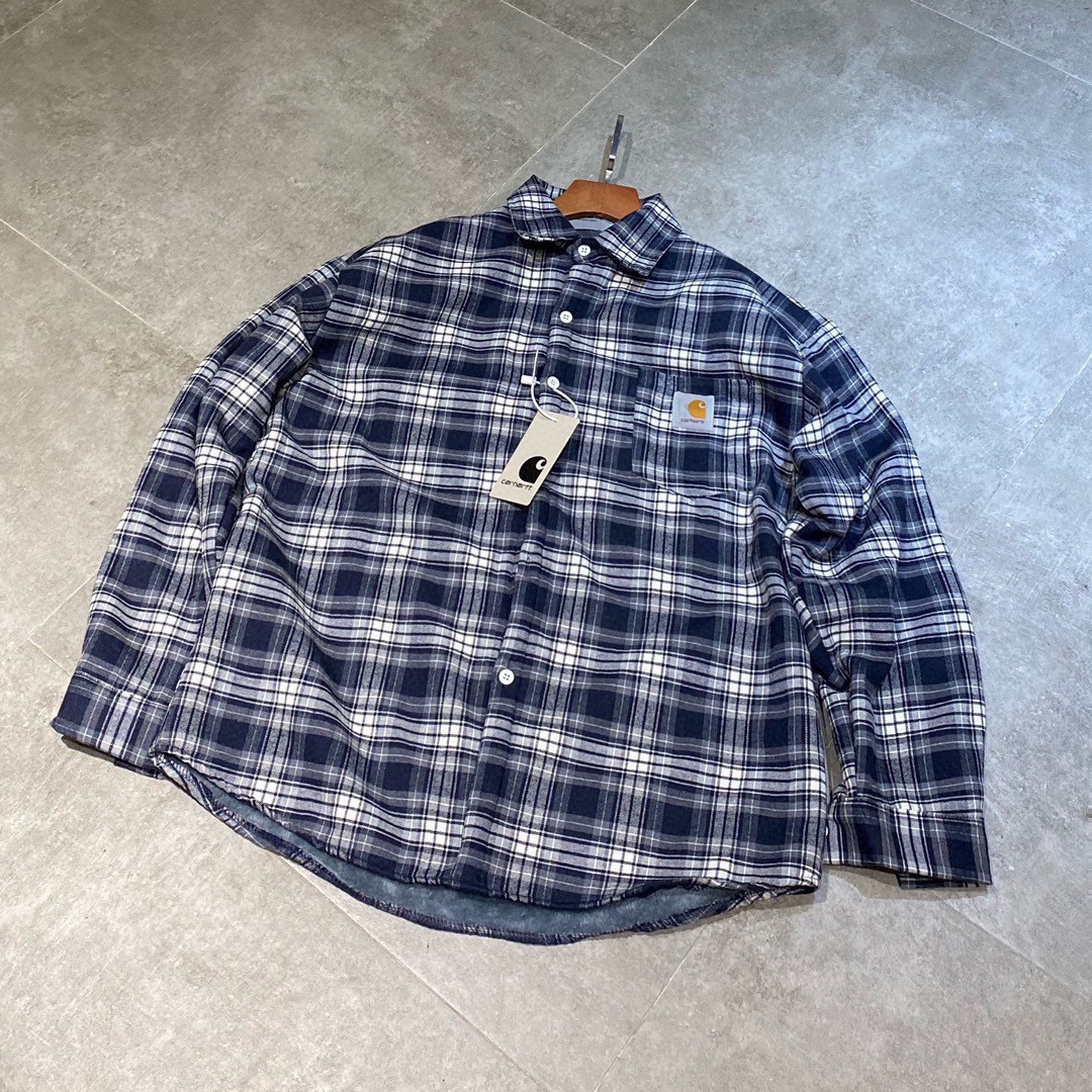 Carhartt Fleece-Lined Plaid Shirt
