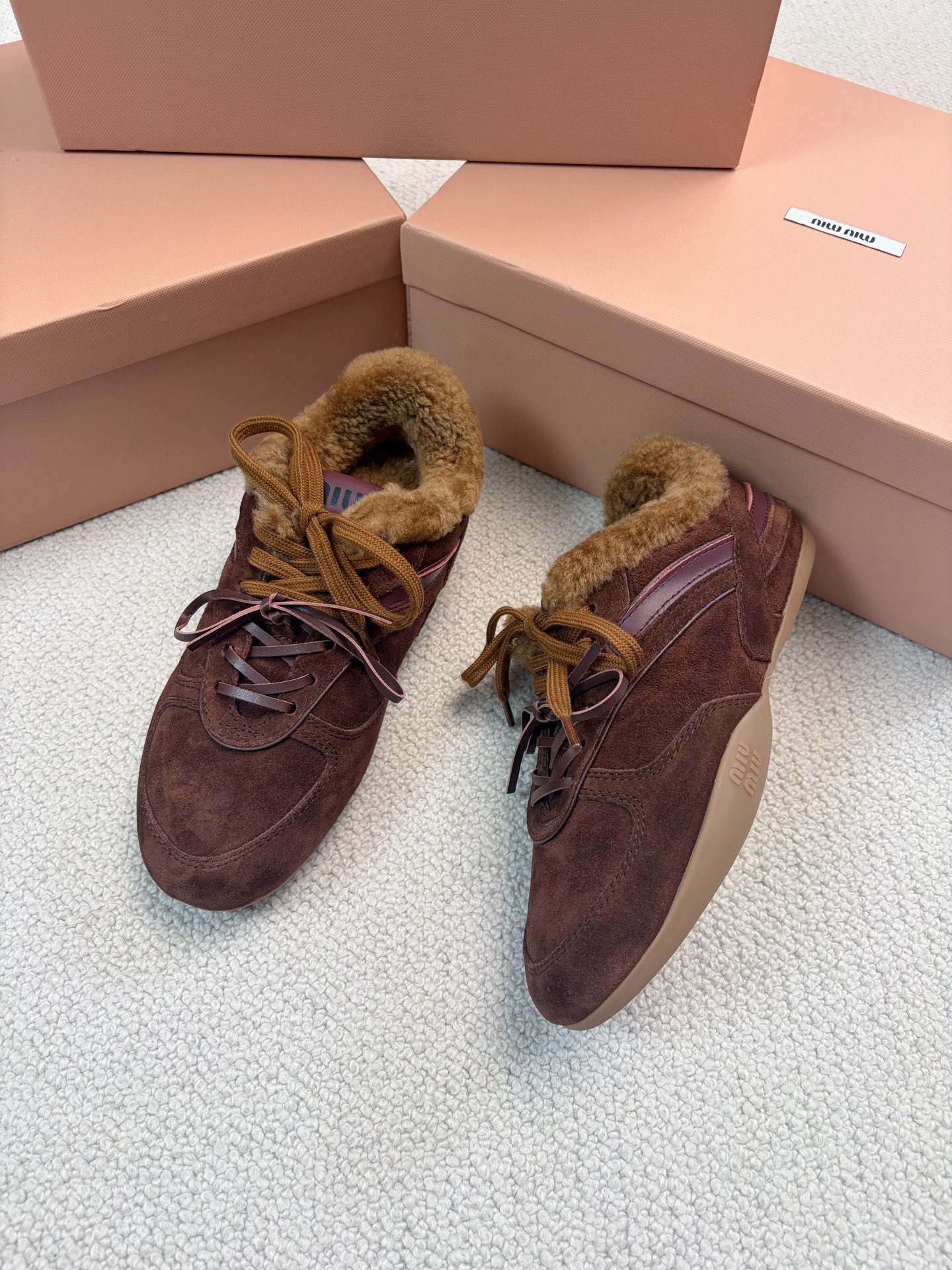 Miu Miu New Runway German Army Trainer Shoes