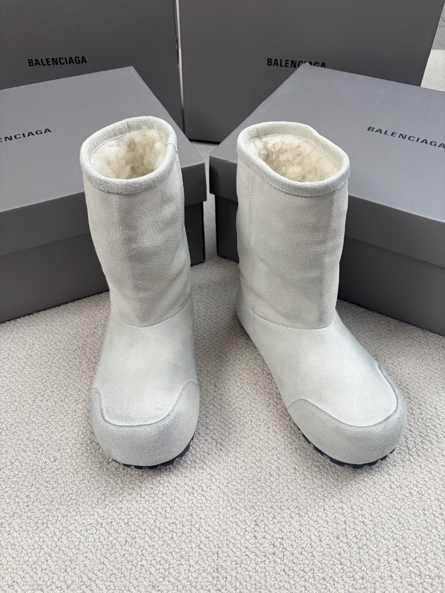 Balenciaga Snow Boots Cotton Shoes