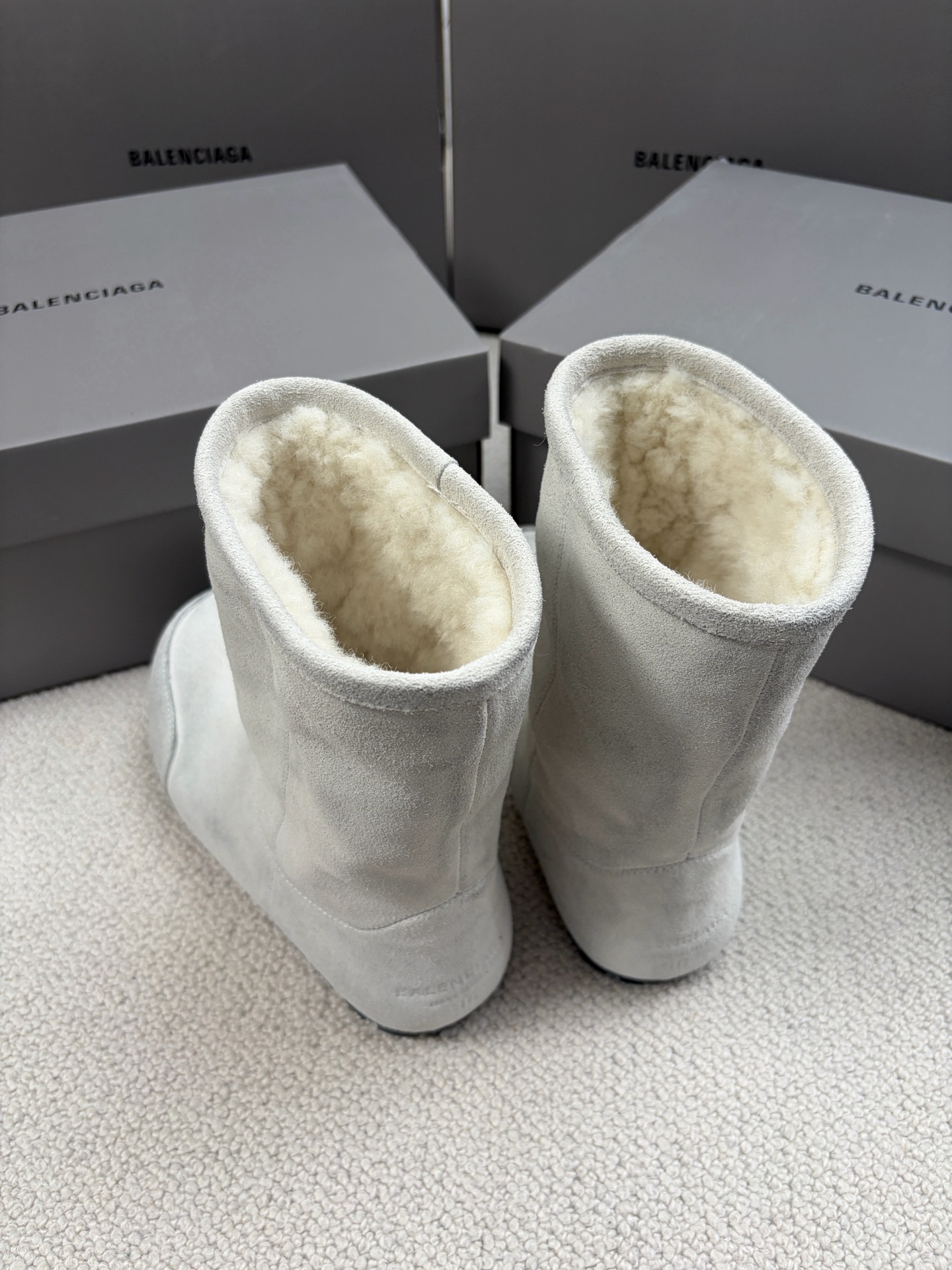 Balenciaga Snow Boots Cotton Shoes