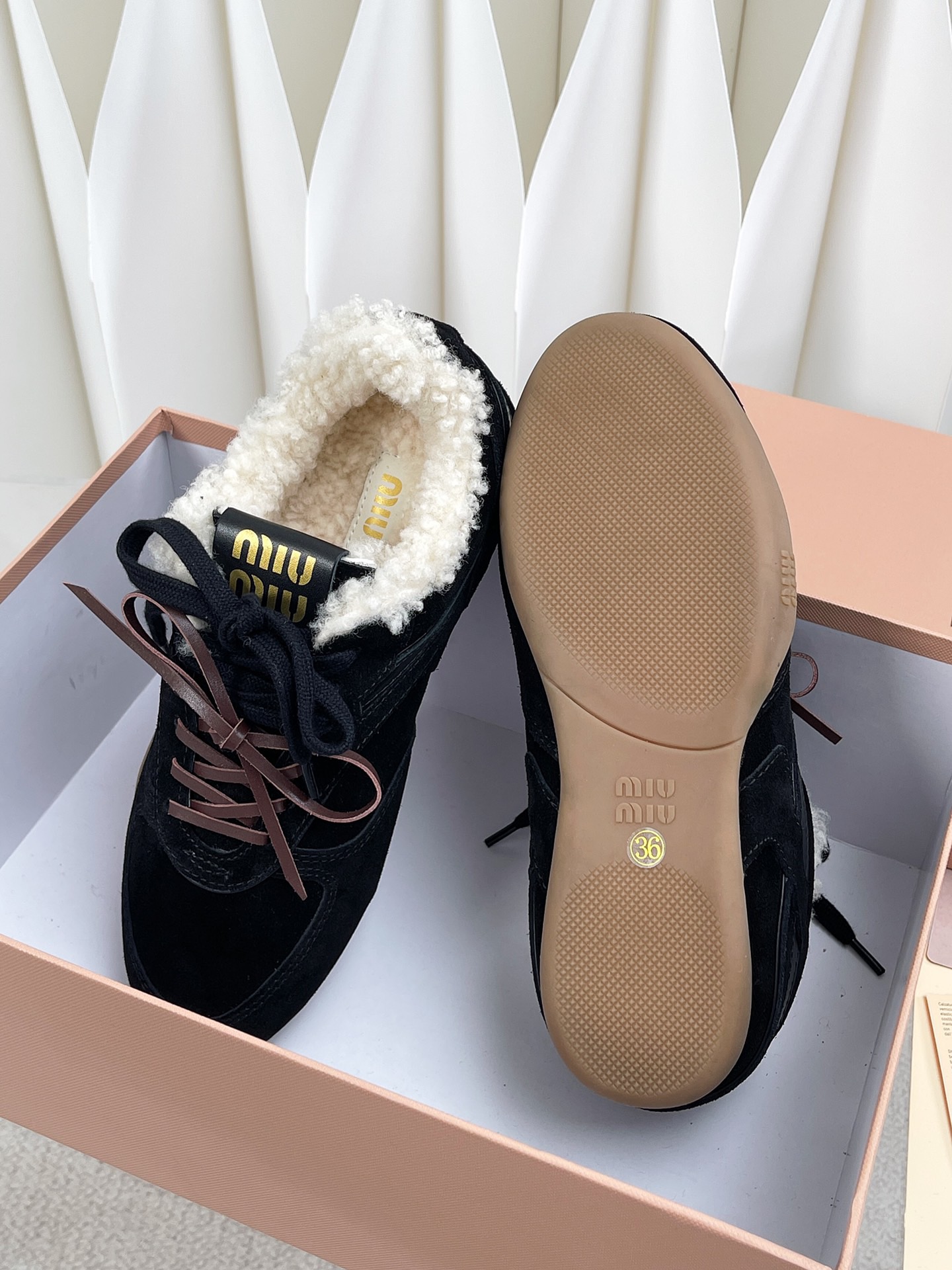 Miu Miu New Runway German Army Trainer Shoes