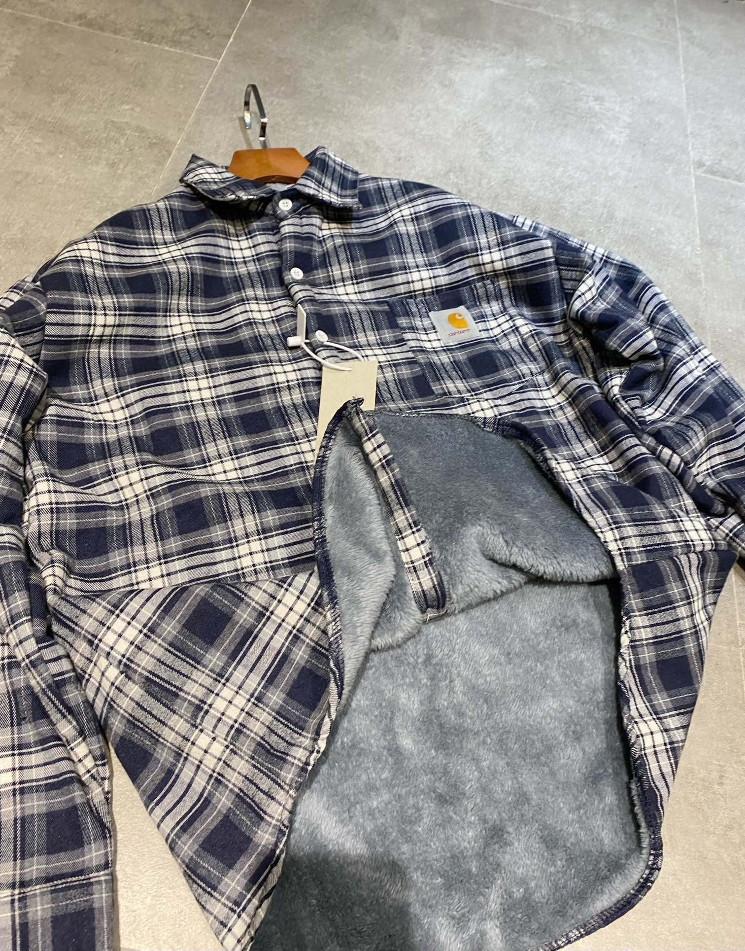 Carhartt Fleece-Lined Plaid Shirt