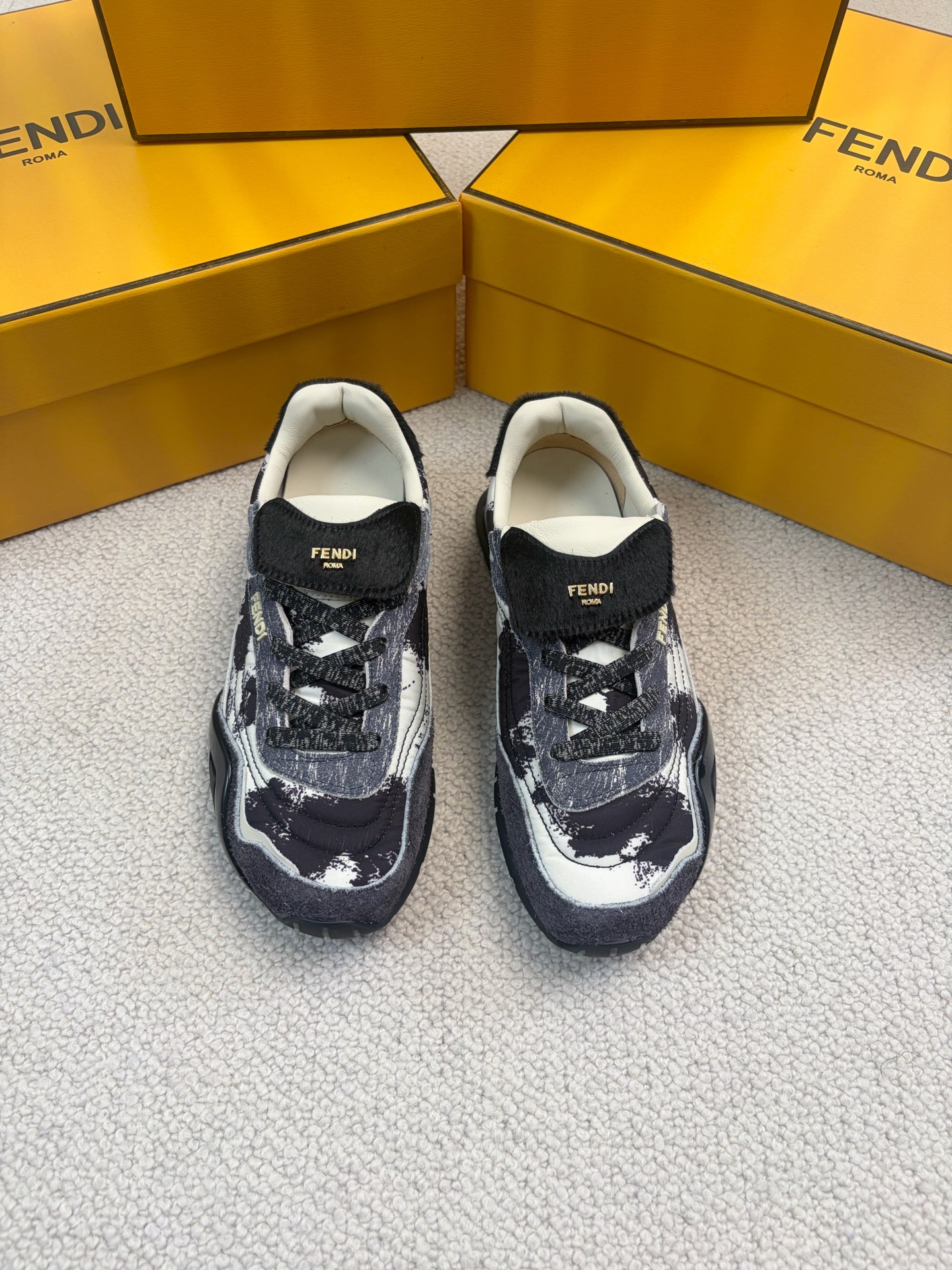 FENDI Arran German Army Trainer Sports shoes