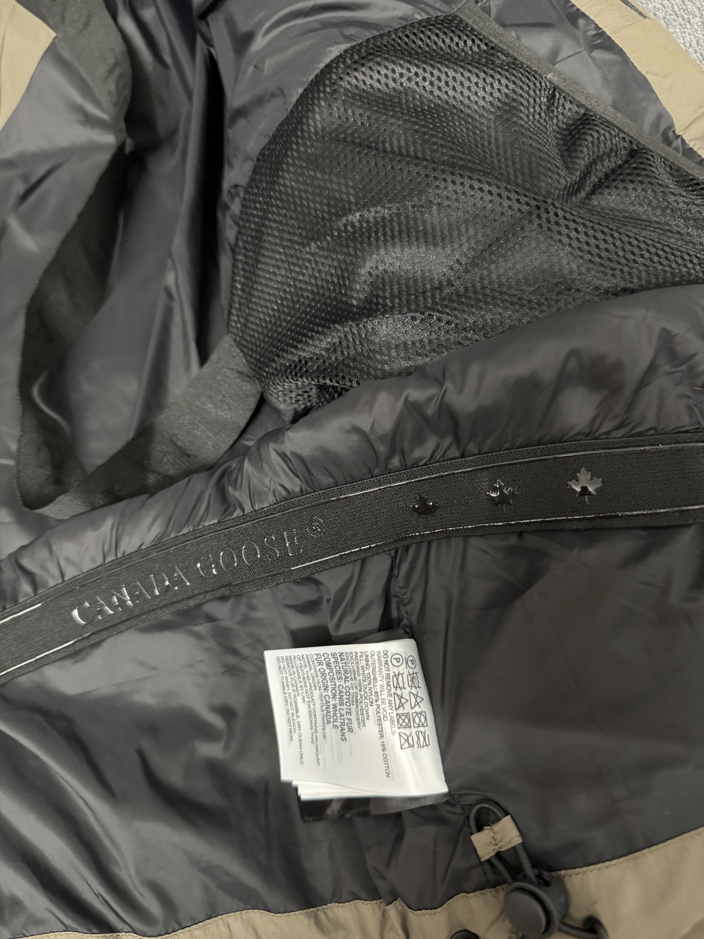 Canada Goose Black Label Down Jacket