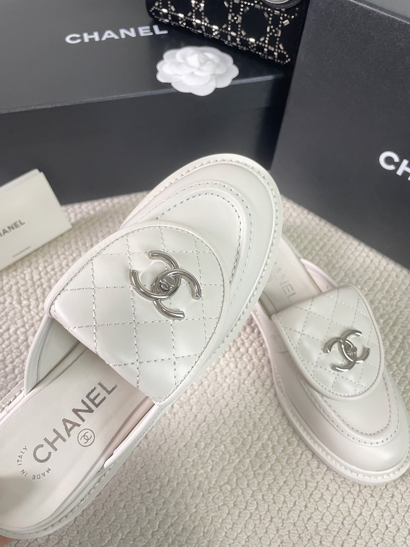2025 CHANEL Bag Buckle Half Slip-On