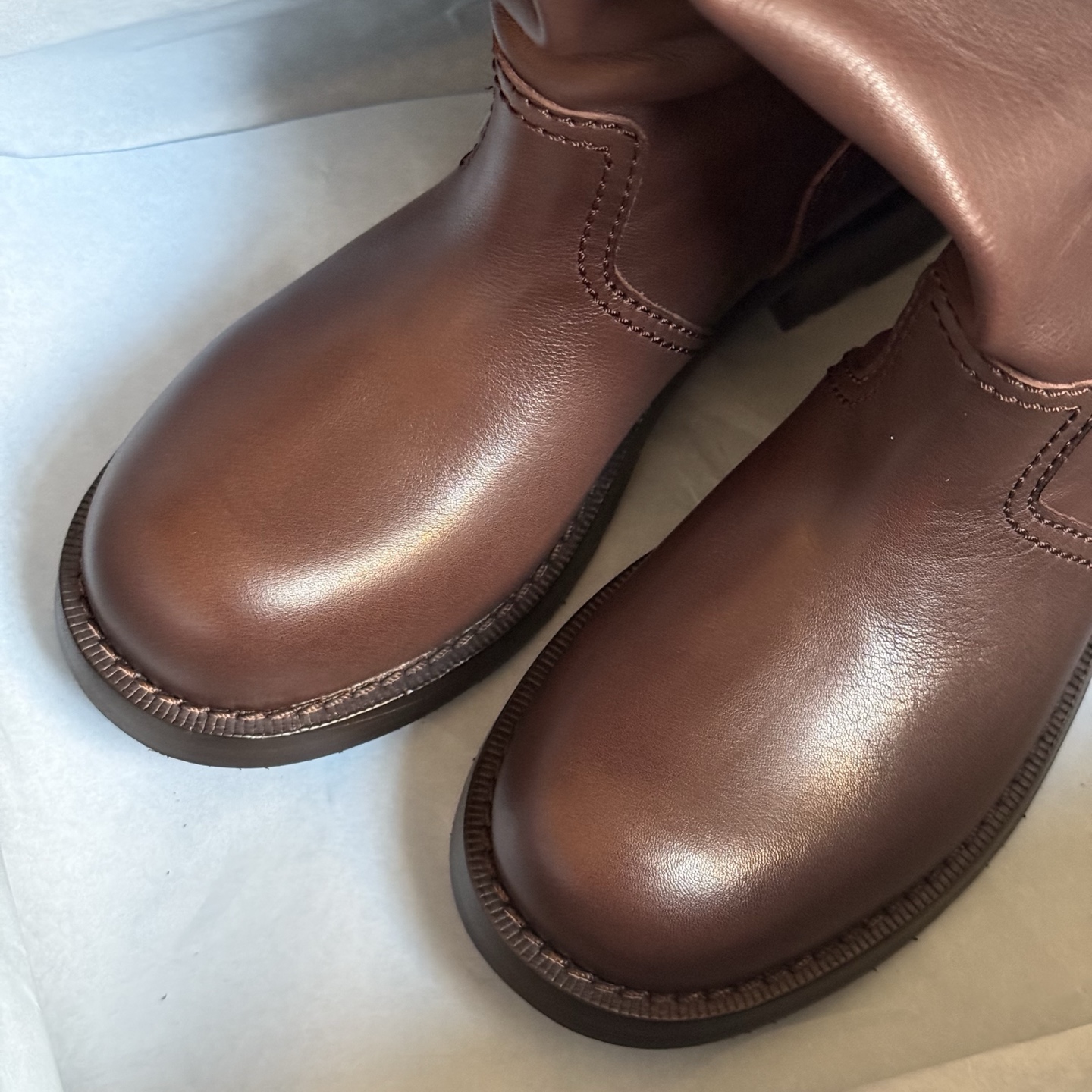 Prada 2025 Spring/Summer Autumn-Winter New Arrival Biker Boots