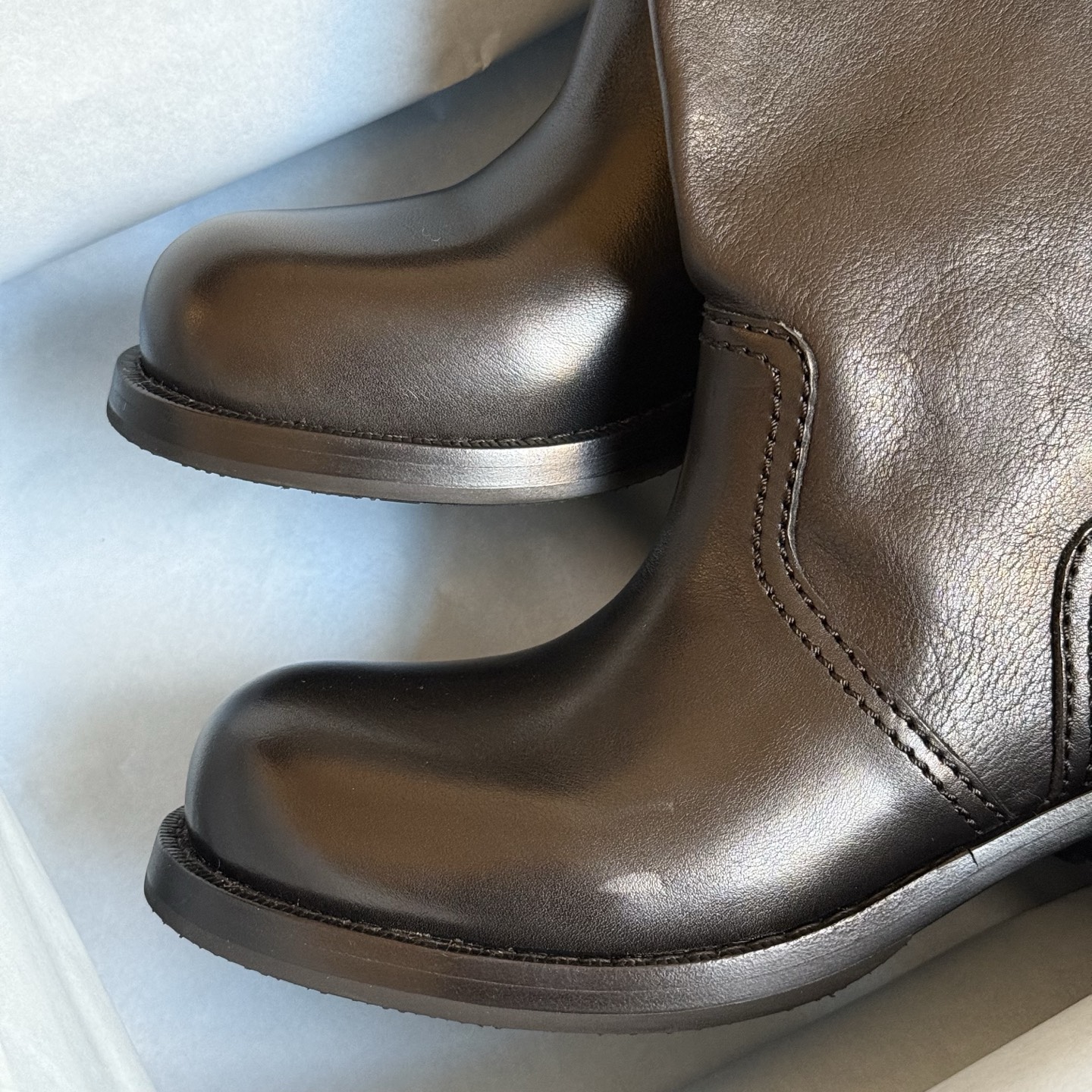 Prada 2025 Spring/Summer Autumn-Winter New Arrival Biker Boots