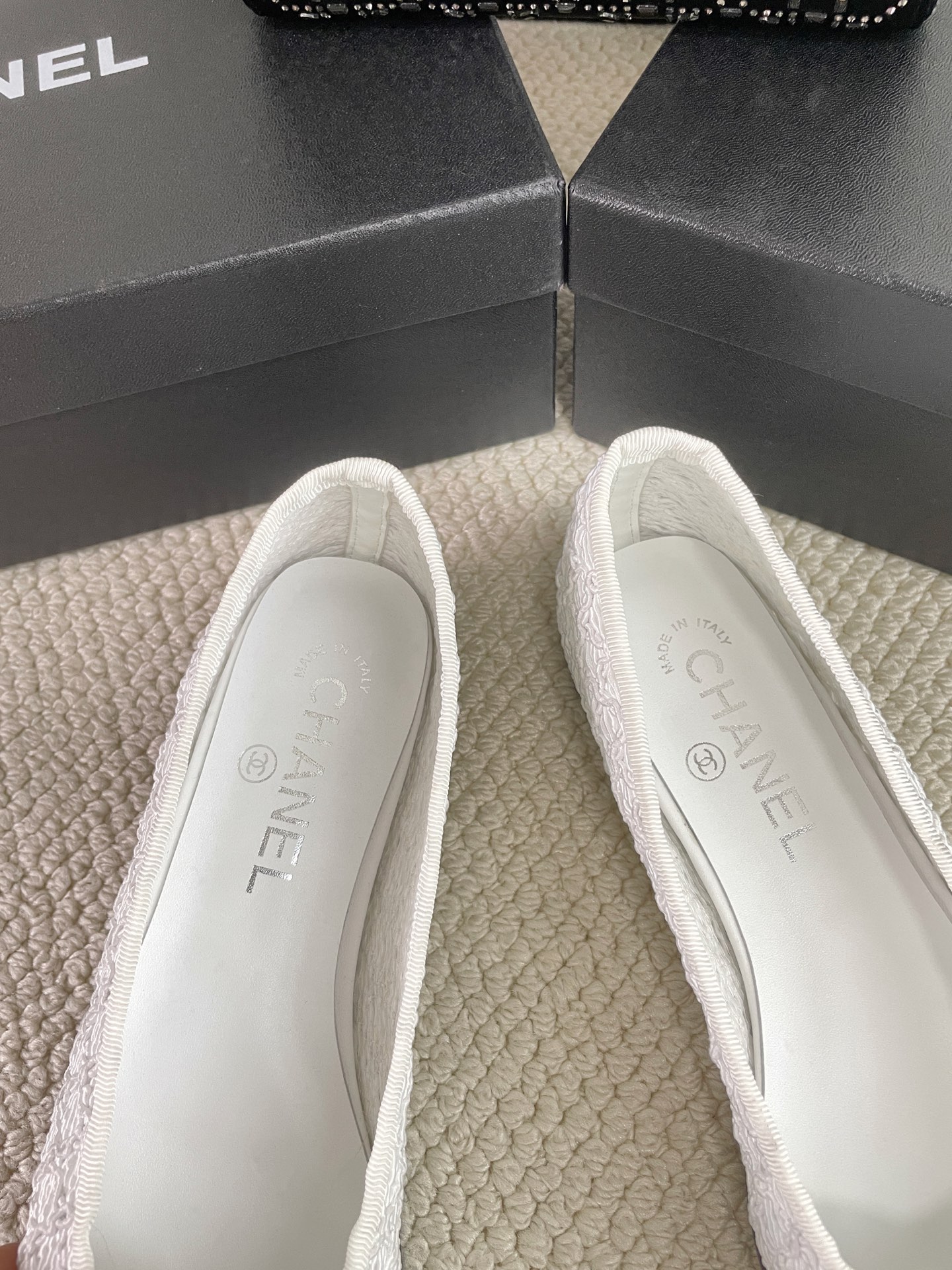 CHANEL Early Spring Woven Mary Jane Single Shoes Sandals