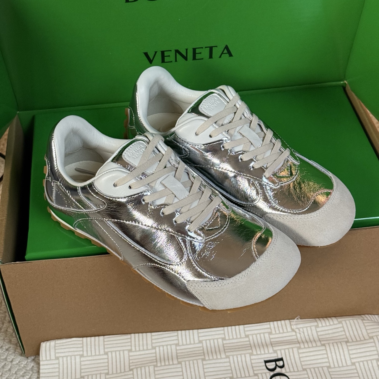Bottega Veneta 2025 Spring/Summer New Style Aran De Training Shoes