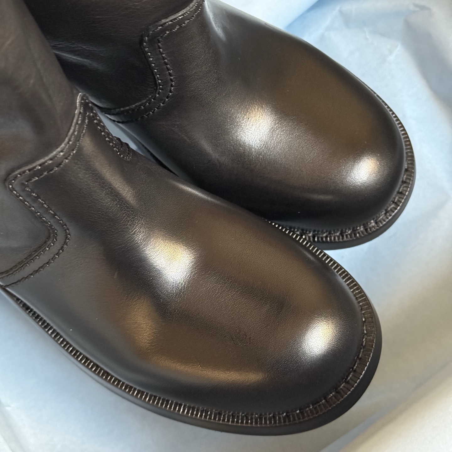 Prada 2025 Spring/Summer Autumn-Winter New Arrival Biker Boots