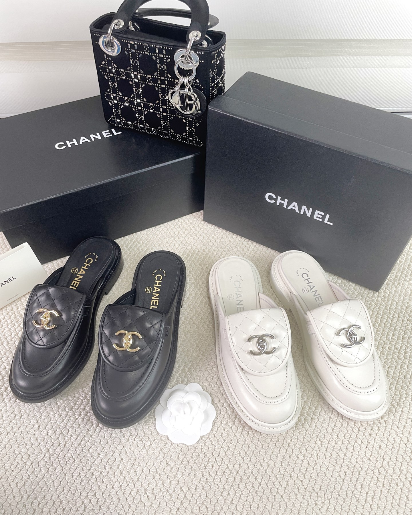 2025 CHANEL Bag Buckle Half Slip-On