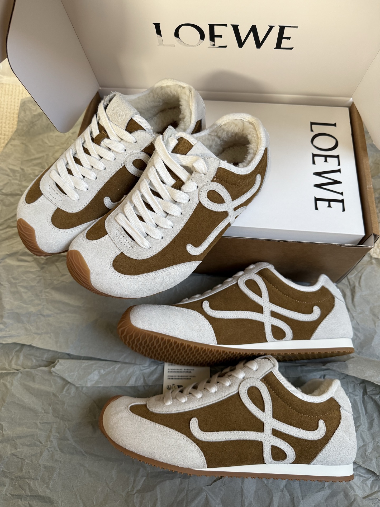 LOEWE Ballet Runner 2.0 Asymmetric Casual Shoes